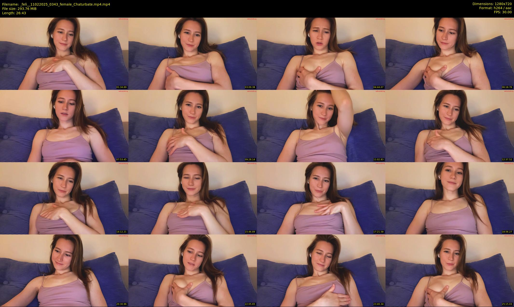 _feli_ — 27 minute Chaturbate female cam show recording, 720p, Feb 11, 2025
