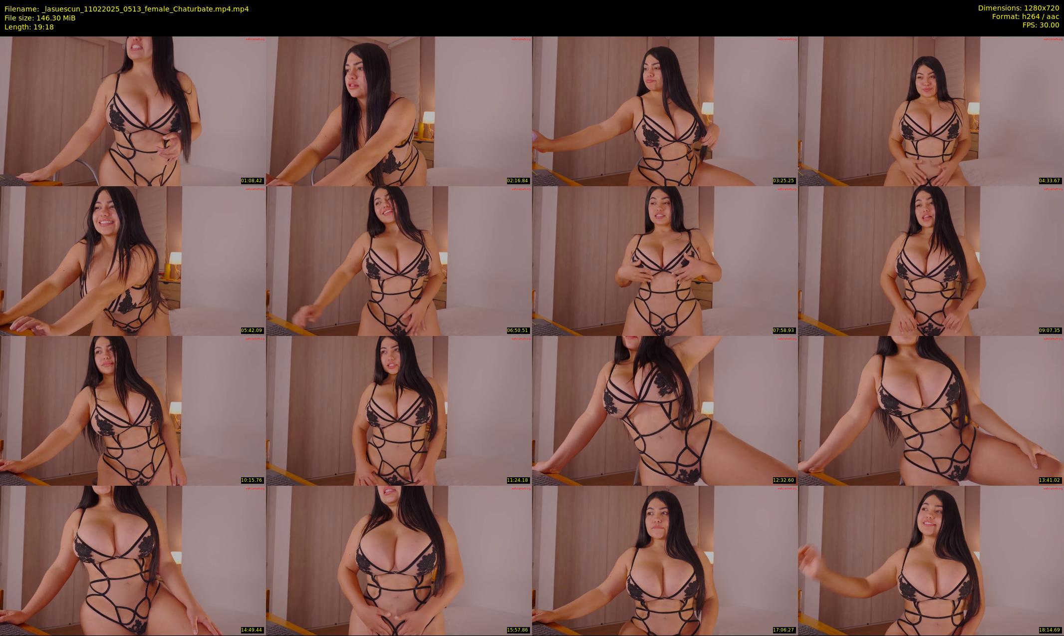 _lasuescun — 20 minute Chaturbate female cam show recording, 720p, Feb 11, 2025