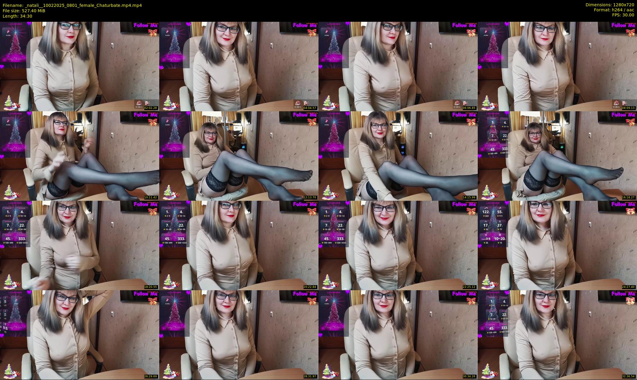 _natali_ — 35 minute Chaturbate female cam show recording, 720p, Feb 10, 2025