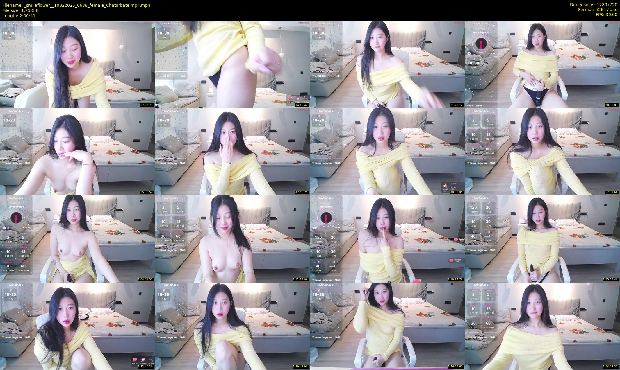_smileflower_ — 121 minute Chaturbate female cam show recording, 720p, Feb 10, 2025