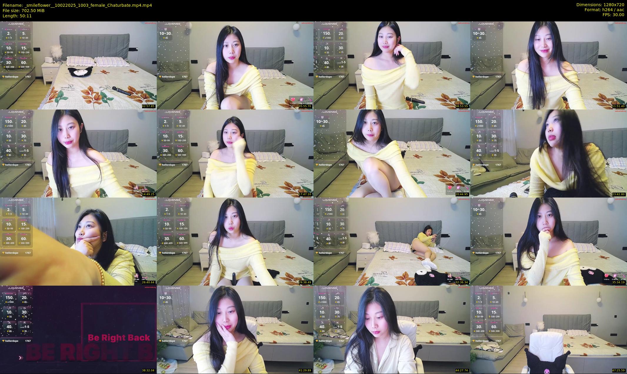 _smileflower_ — 51 minute Chaturbate female cam show recording, 720p, Feb 10, 2025