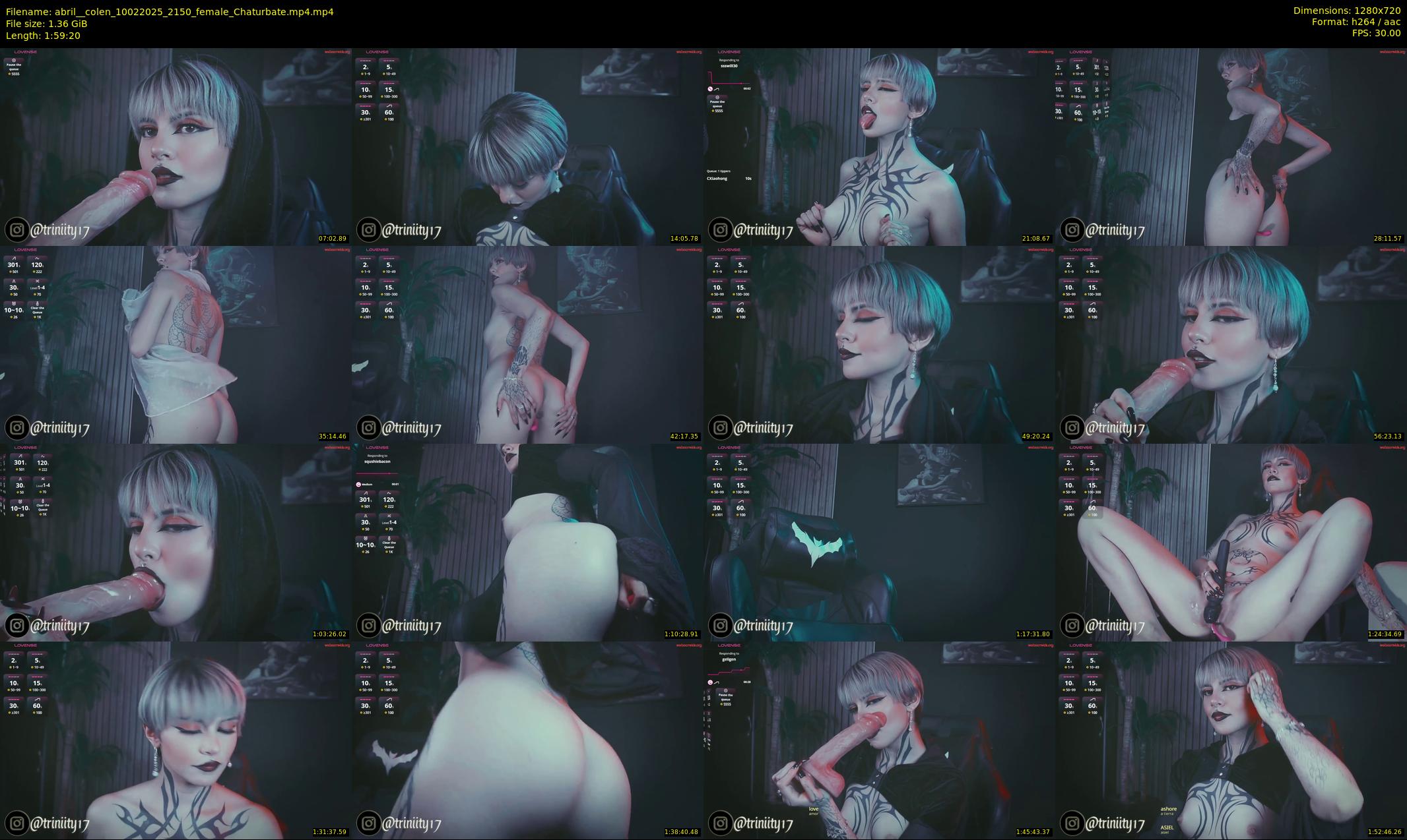 abril__colen — 120 minute Chaturbate female cam show recording, 720p, Feb 10, 2025