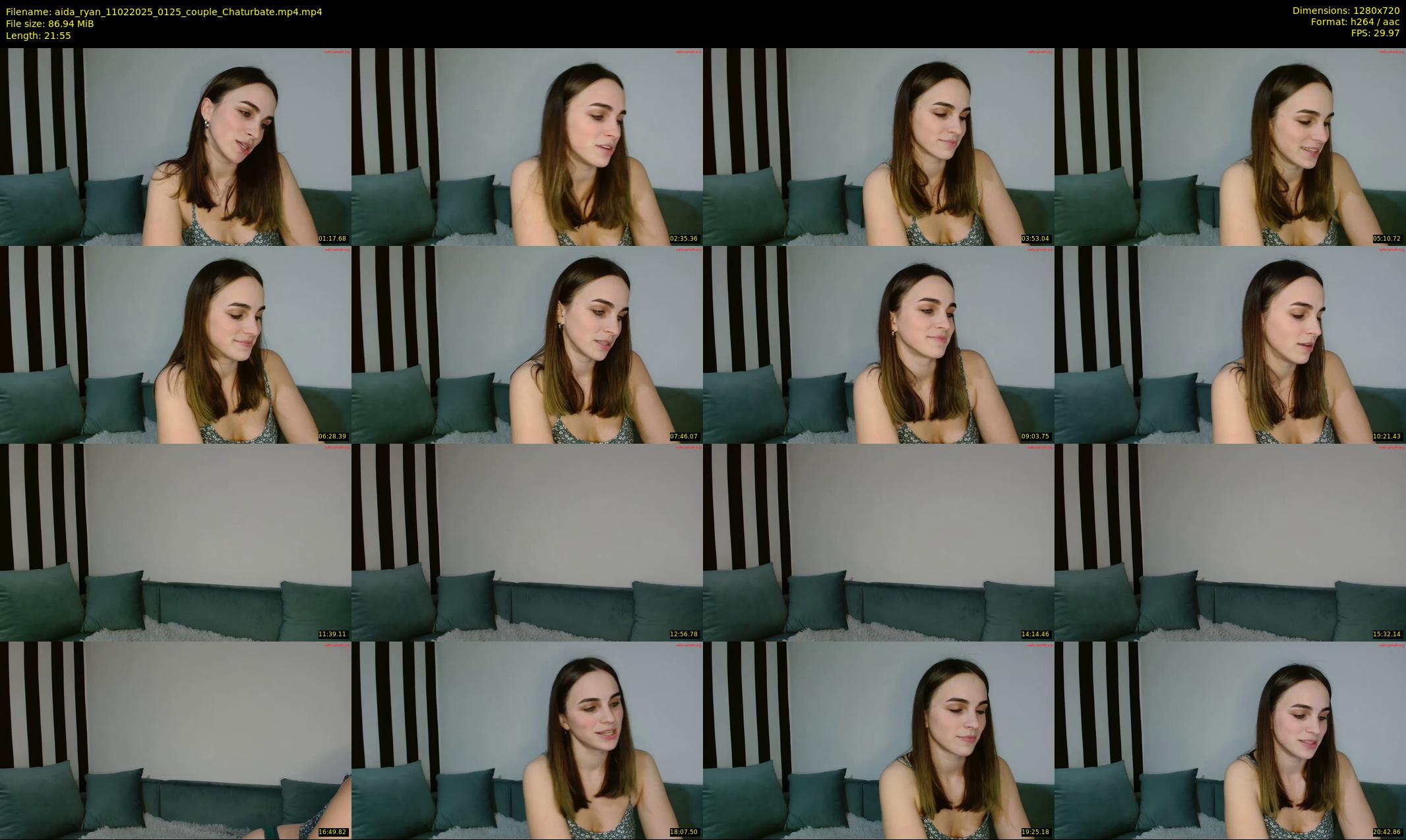 aida_ryan — 22 minute Chaturbate couple cam show recording, 720p, Feb 11, 2025