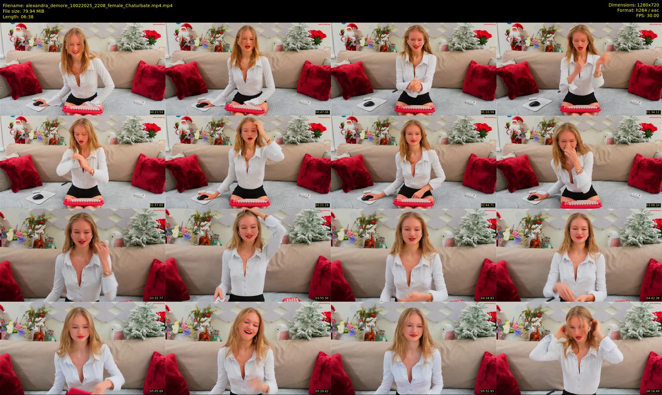 alexandra_demore — 7 minute Chaturbate female cam show recording, 720p, Feb 10, 2025