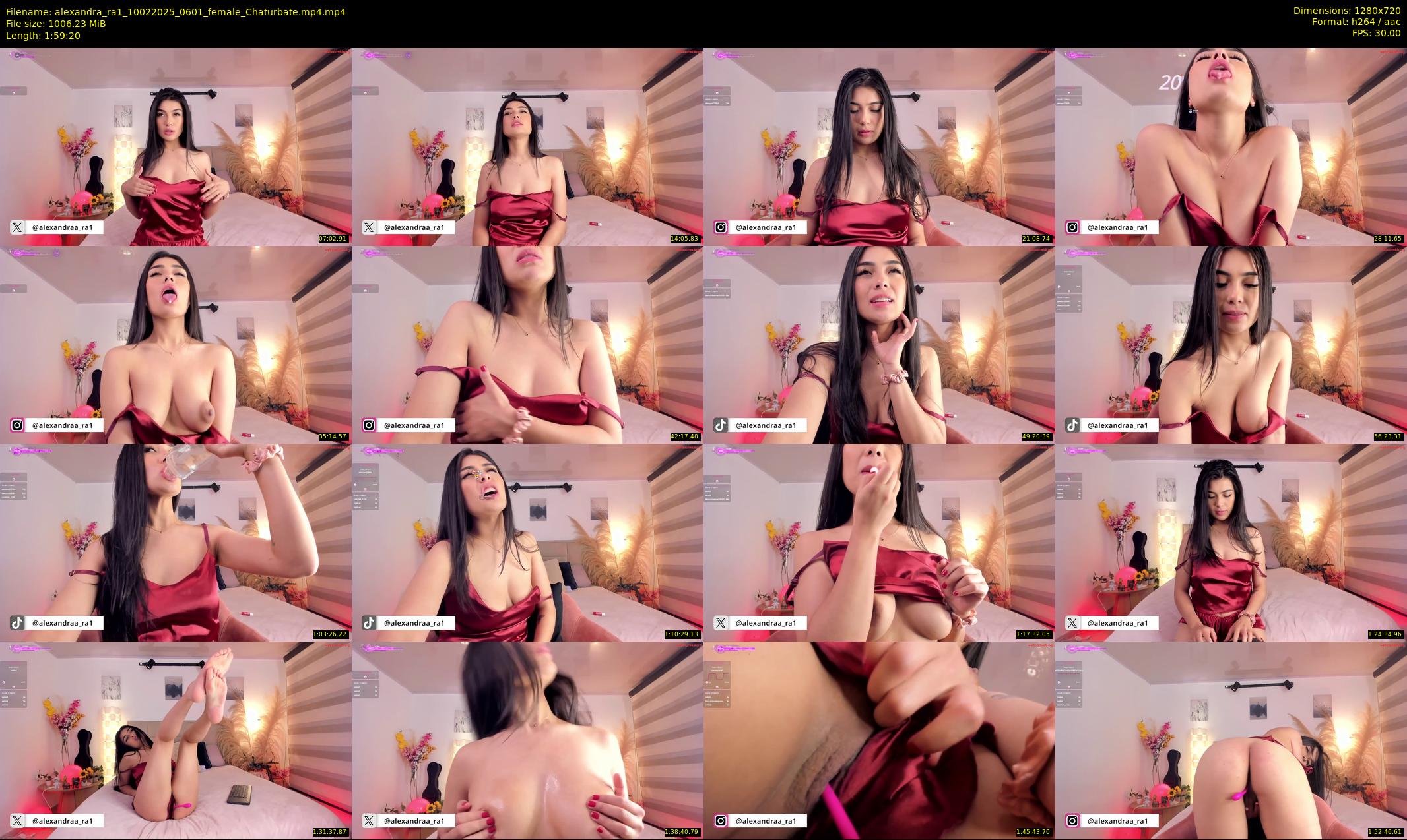 alexandra_ra1 — 120 minute Chaturbate female cam show recording, 720p, Feb 10, 2025
