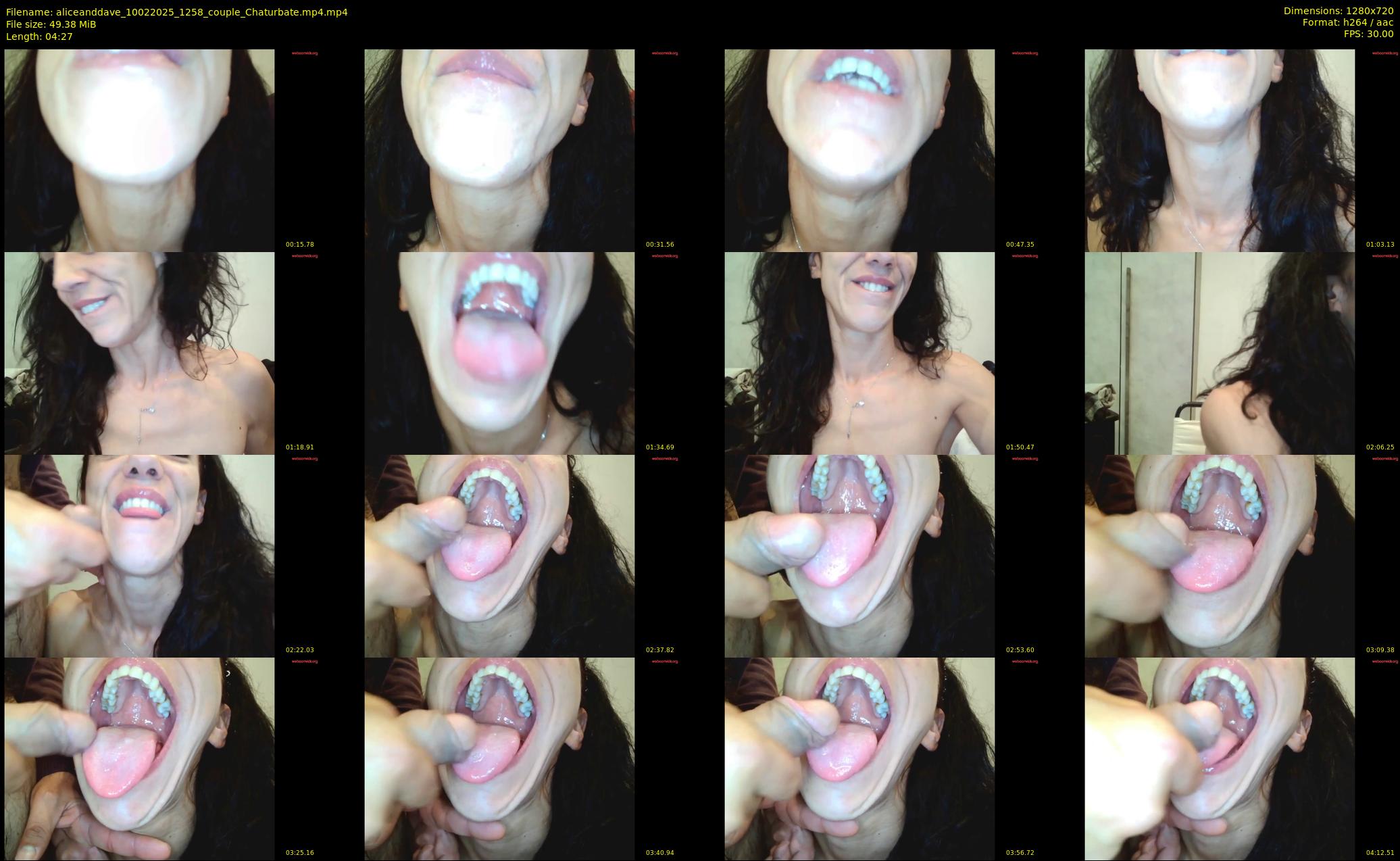 aliceanddave — 5 minute Chaturbate couple cam show recording, 720p, Feb 10, 2025