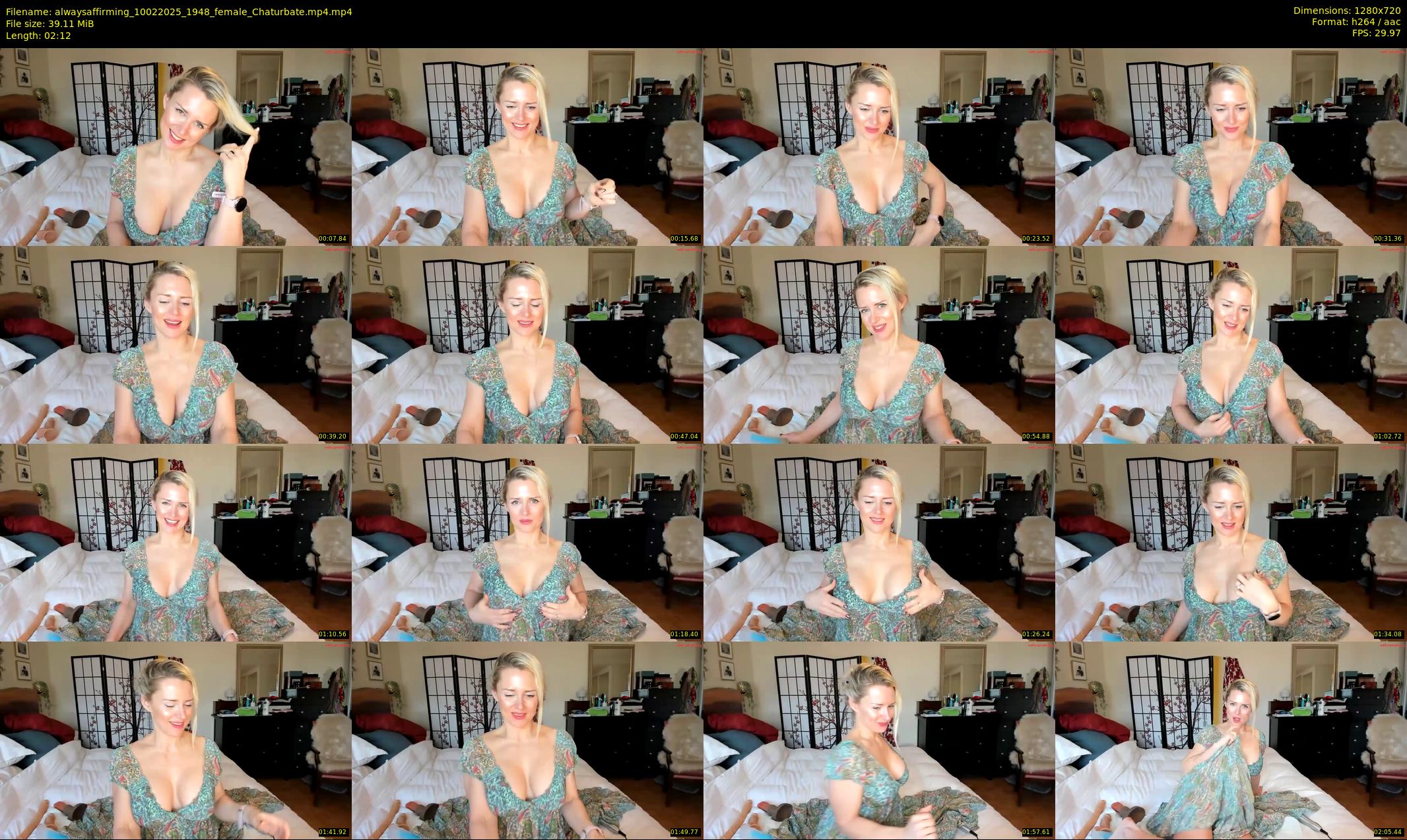alwaysaffirming — 3 minute Chaturbate couple cam show recording, 720p, Feb 10, 2025