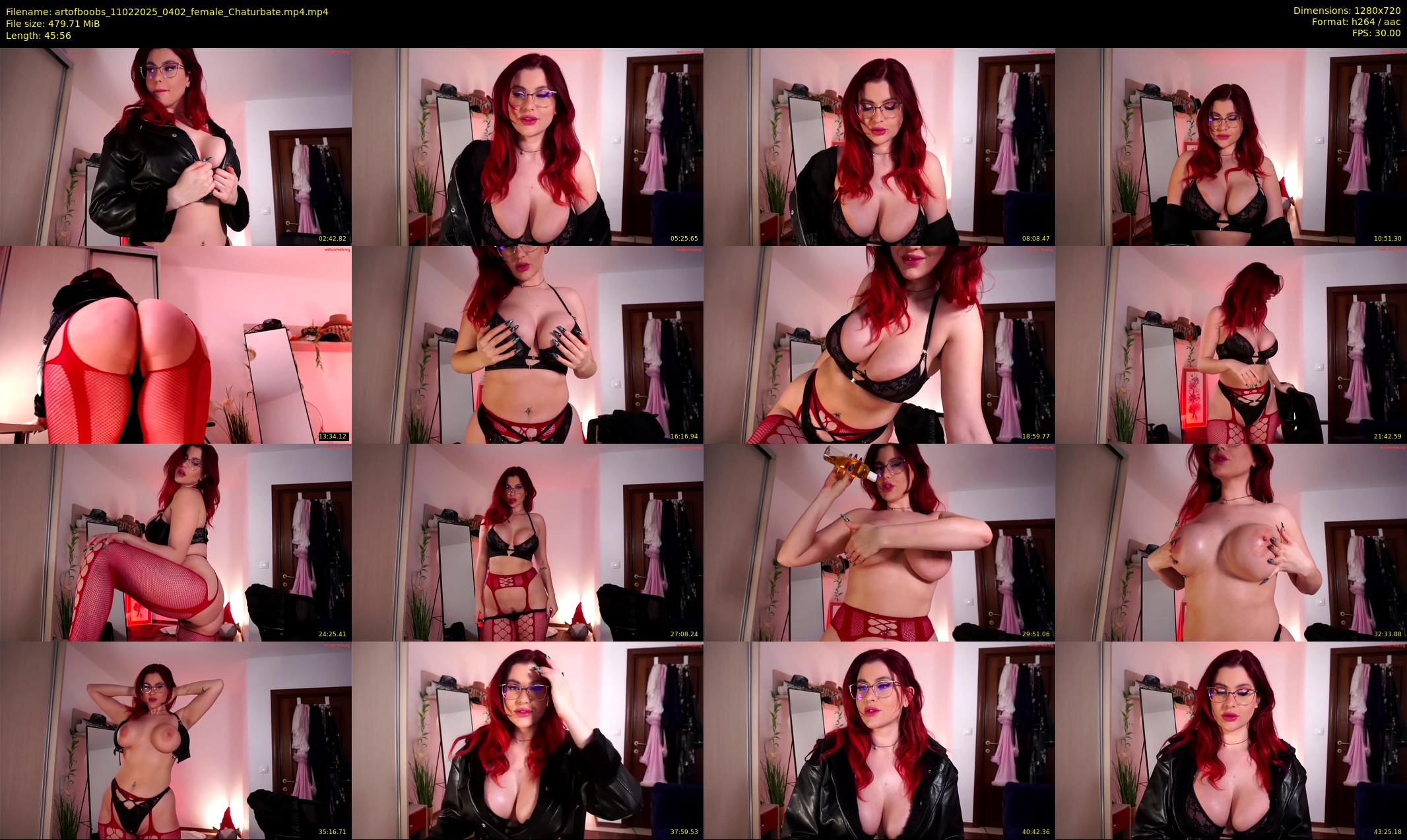 artofboobs — 46 minute Chaturbate female cam show recording, 720p, Feb 11, 2025