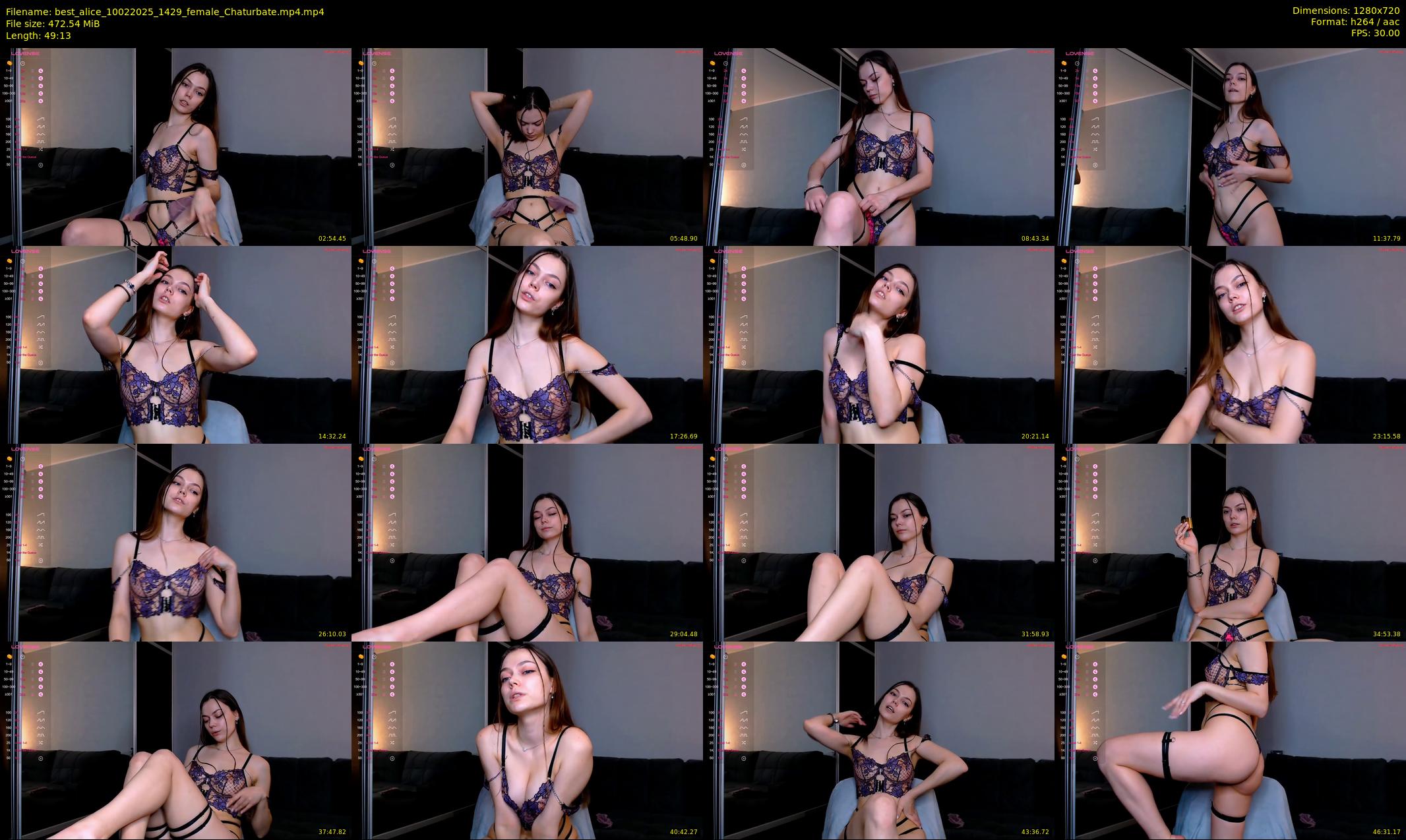 best_alice — 50 minute Chaturbate female cam show recording, 720p, Feb 10, 2025