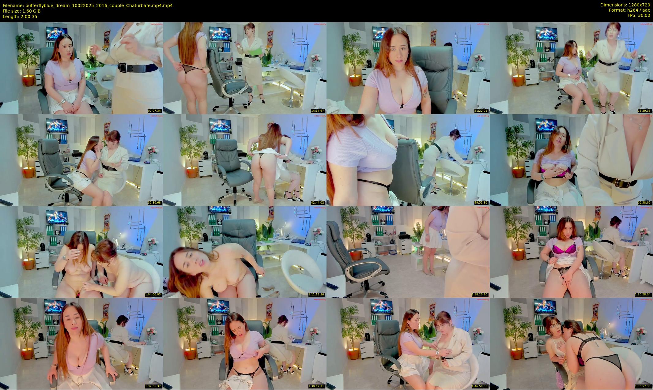 butterflyblue_dream — 121 minute Chaturbate couple cam show recording, 720p, Feb 10, 2025