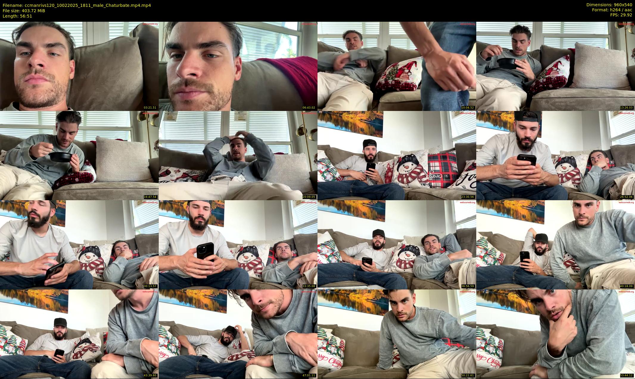 ccmanrivs120 — 57 minute Chaturbate male cam show recording, 480p, Feb 10, 2025