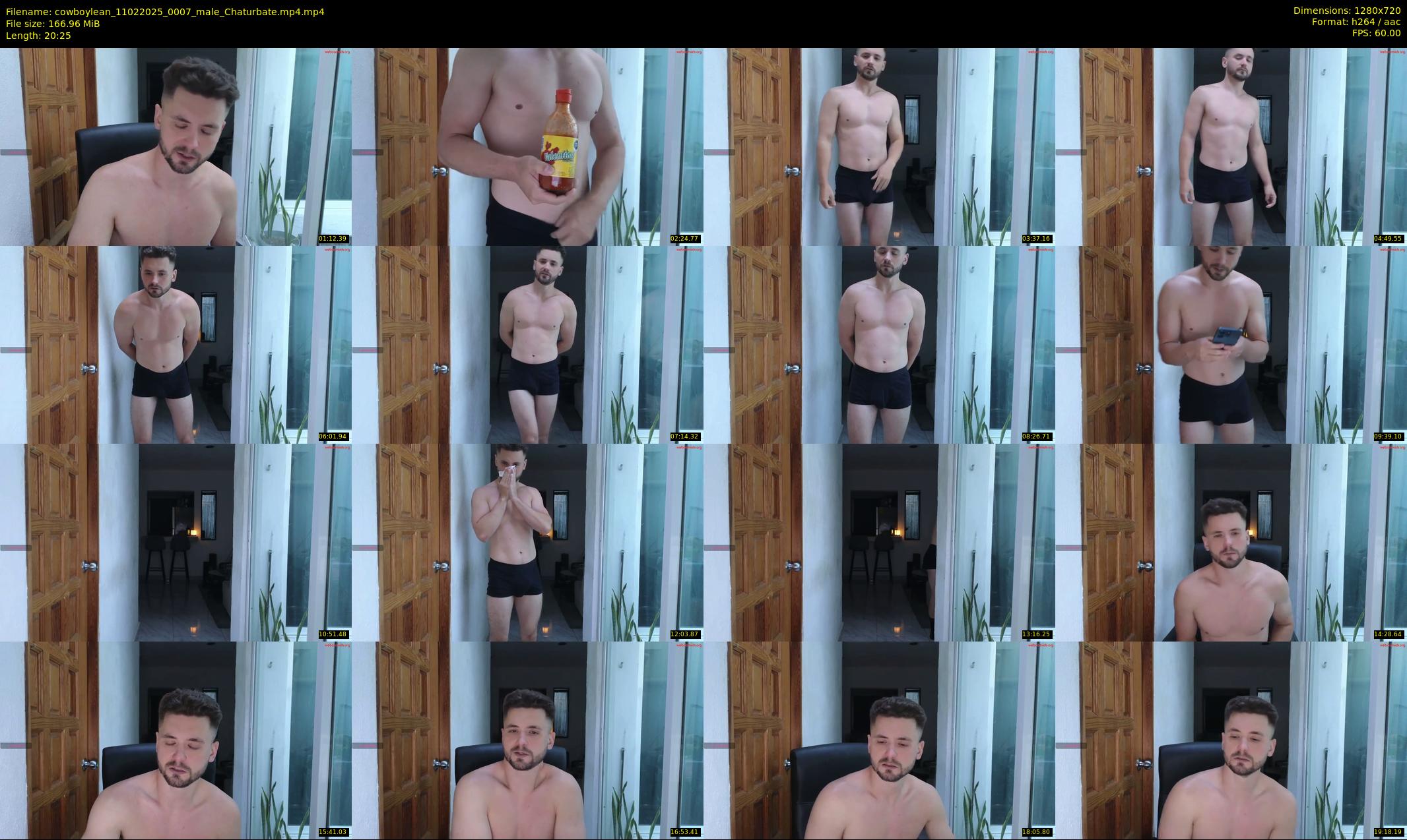 cowboylean — 21 minute Chaturbate male cam show recording, 720p, Feb 11, 2025