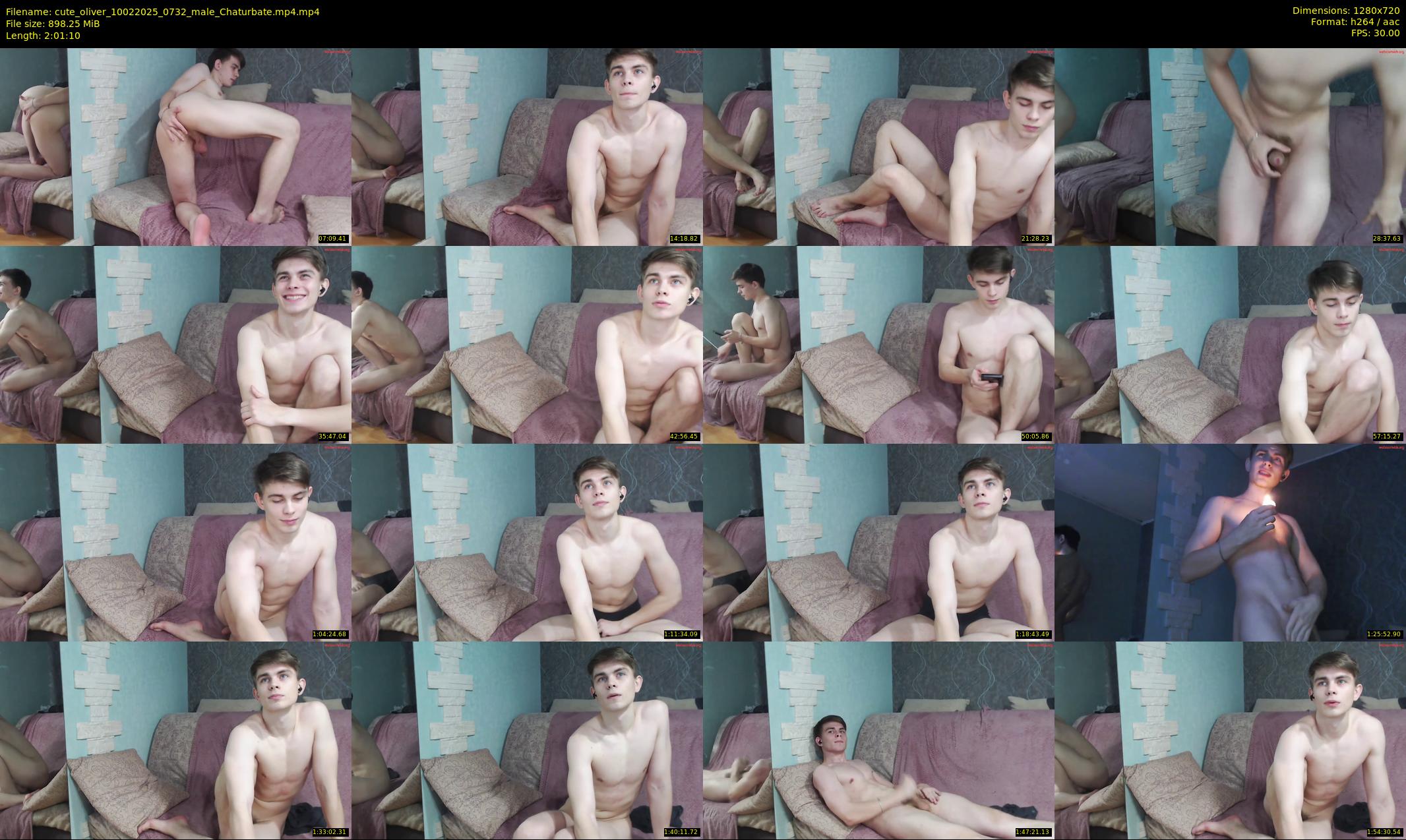 cute_oliver — 122 minute Chaturbate male cam show recording, 720p, Feb 10, 2025