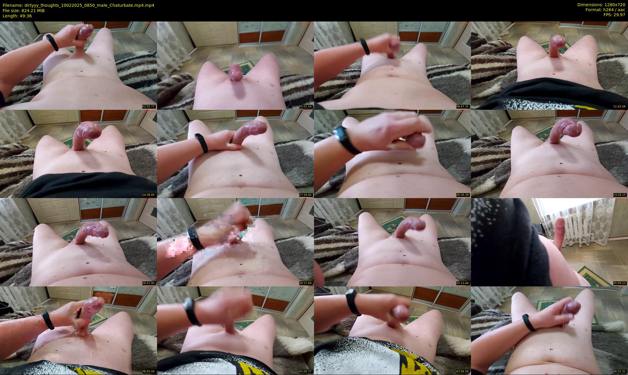dirtyyy_thoughts — 50 minute Chaturbate male cam show recording, 720p, Feb 10, 2025