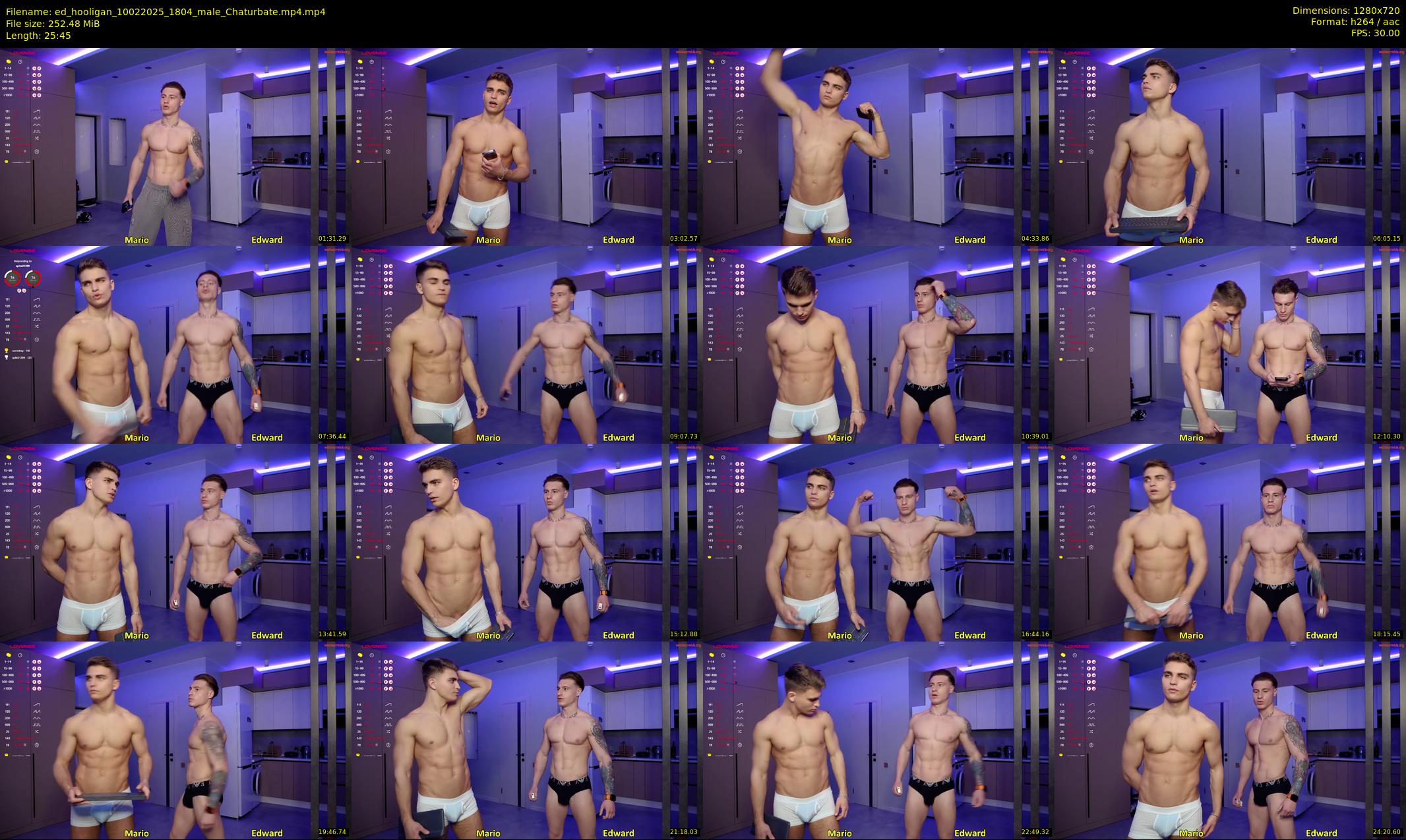 ed_hooligan — 26 minute Chaturbate male cam show recording, 720p, Feb 10, 2025
