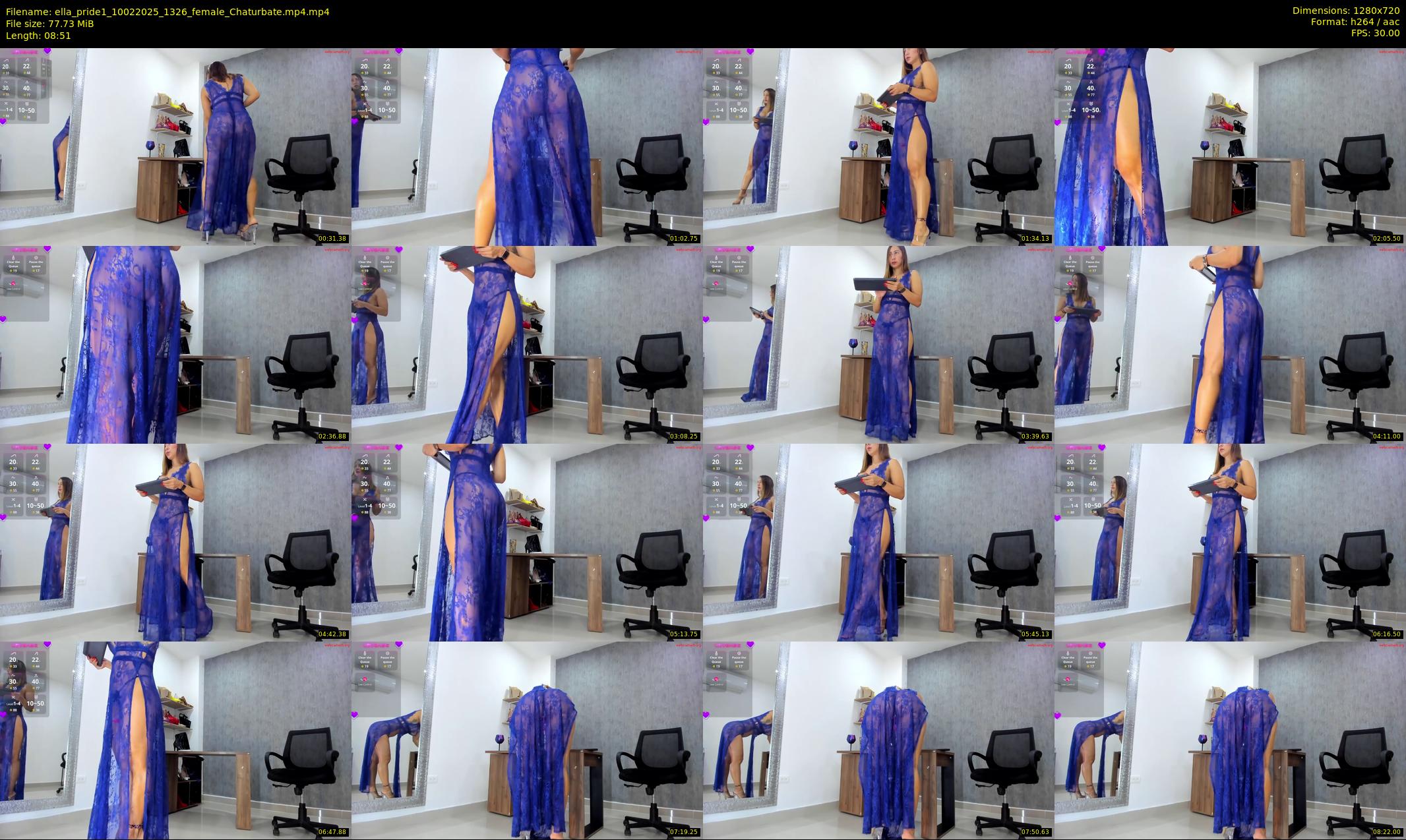 ella_pride1 — 9 minute Chaturbate female cam show recording, 720p, Feb 10, 2025