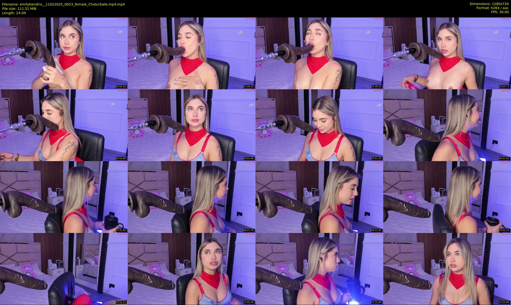 emilyhendrix_ — 15 minute Chaturbate couple cam show recording, 720p, Feb 11, 2025