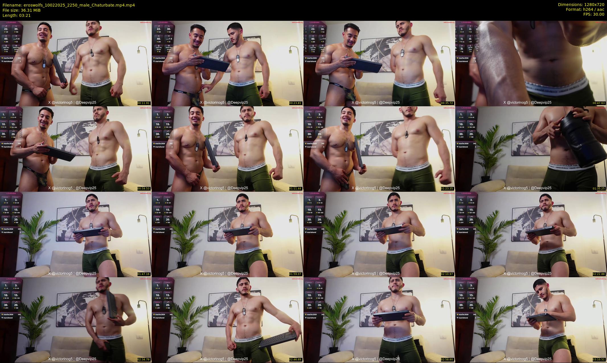 eroswolfs — 4 minute Chaturbate male cam show recording, 720p, Feb 10, 2025