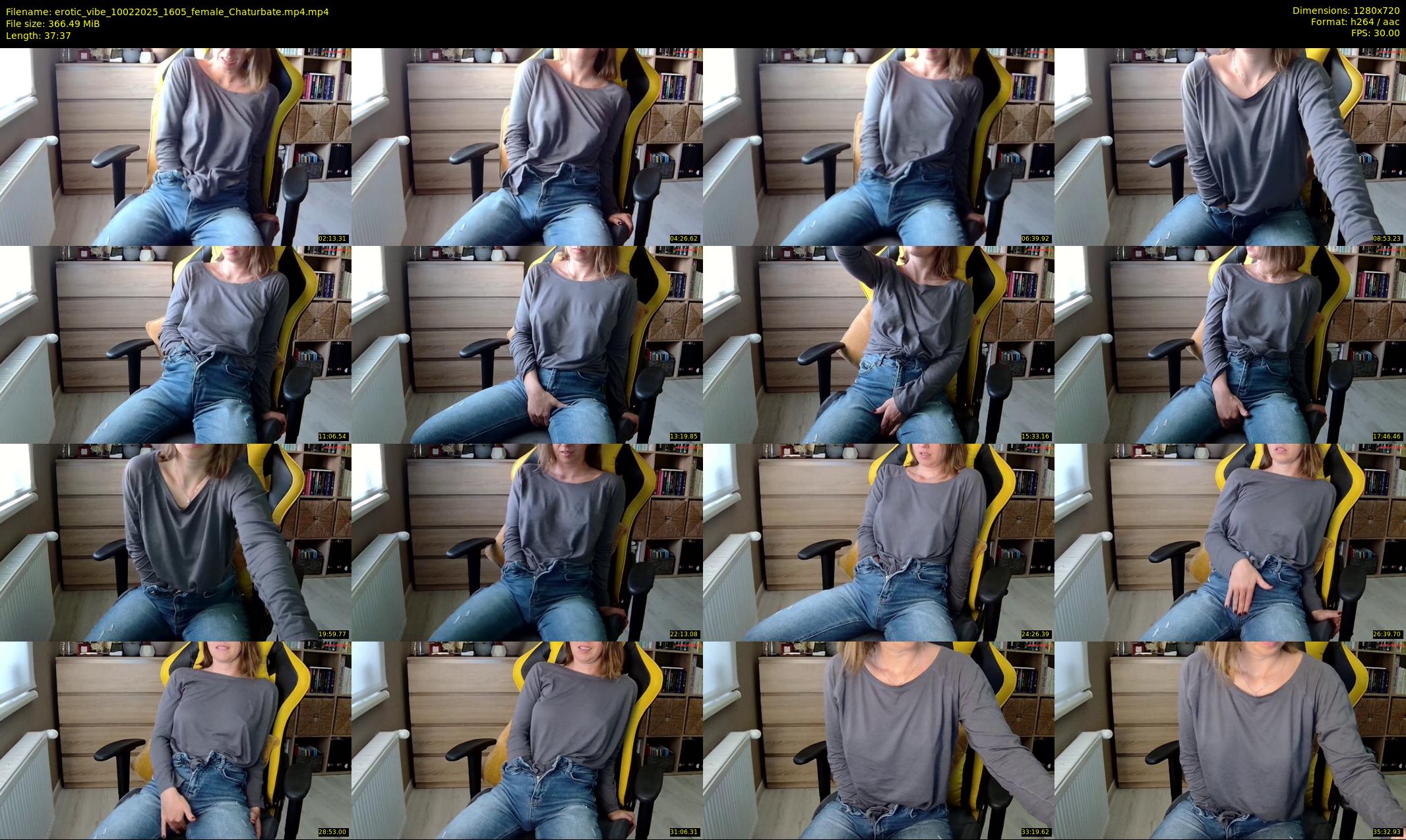 erotic_vibe — 38 minute Chaturbate female cam show recording, 720p, Feb 10, 2025