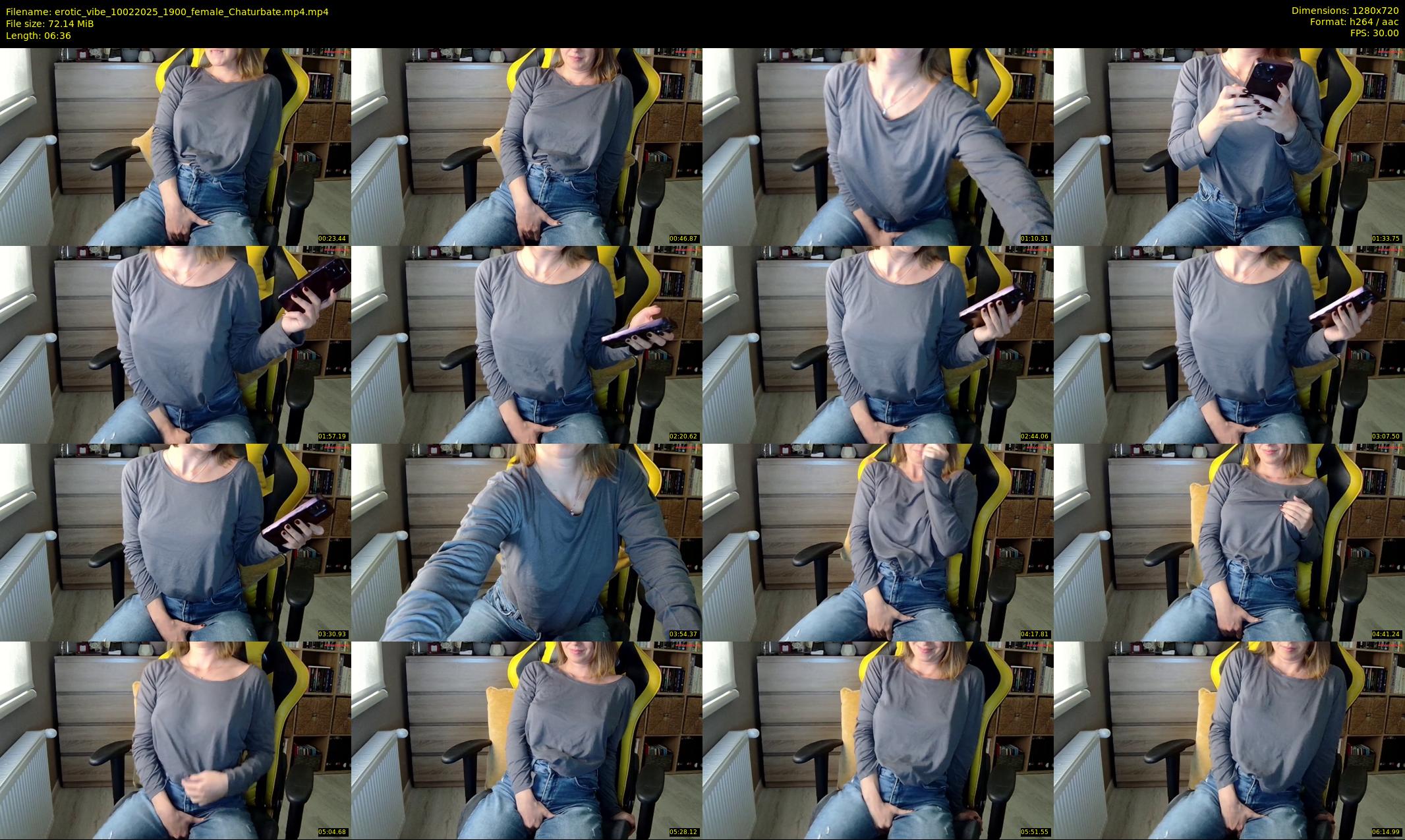 erotic_vibe — 7 minute Chaturbate female cam show recording, 720p, Feb 10, 2025