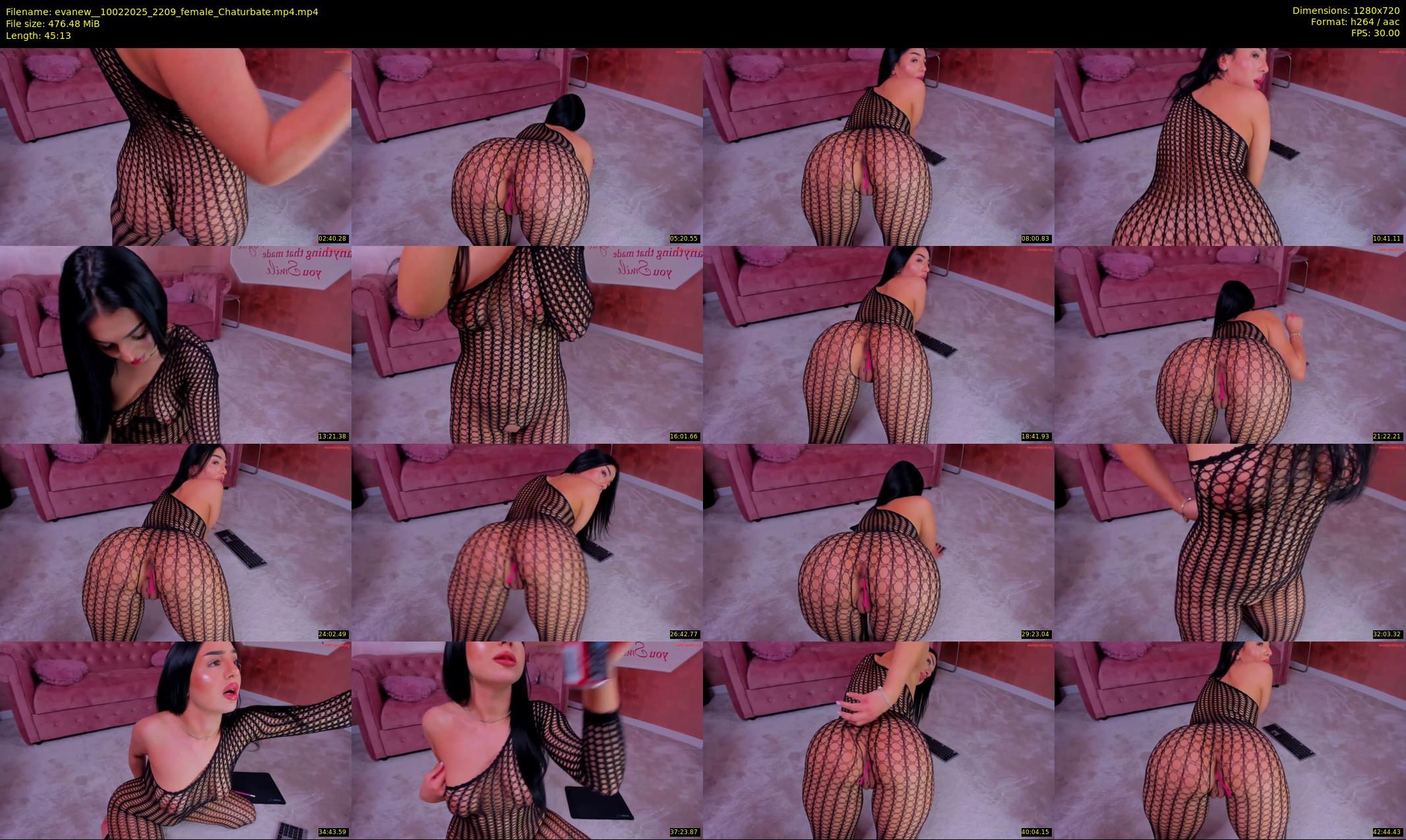 evanew_ — 46 minute Chaturbate female cam show recording, 720p, Feb 10, 2025