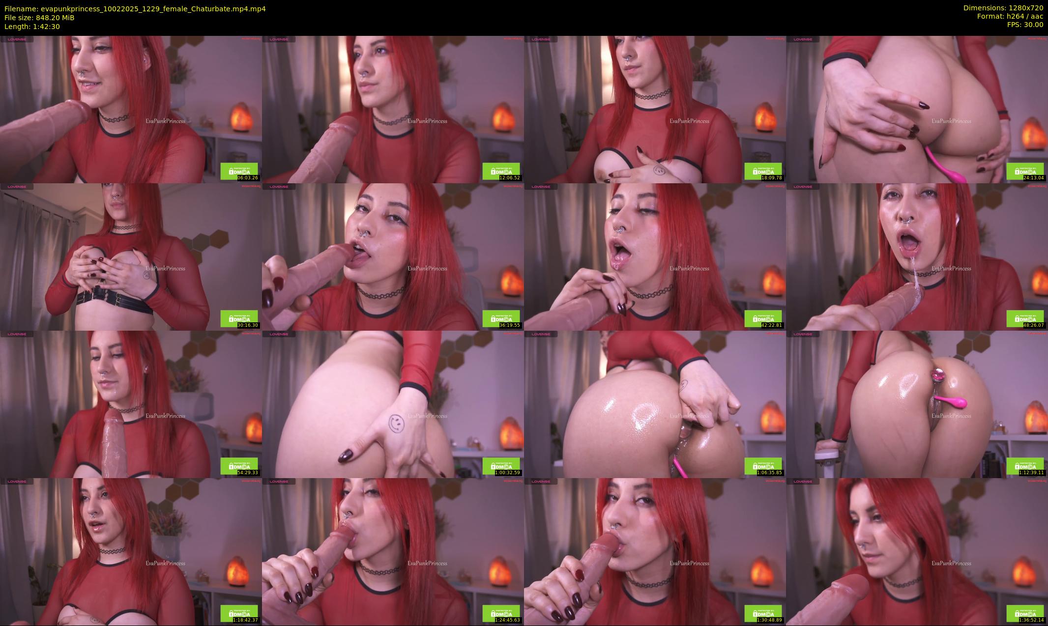 evapunkprincess — 103 minute Chaturbate female cam show recording, 720p, Feb 10, 2025