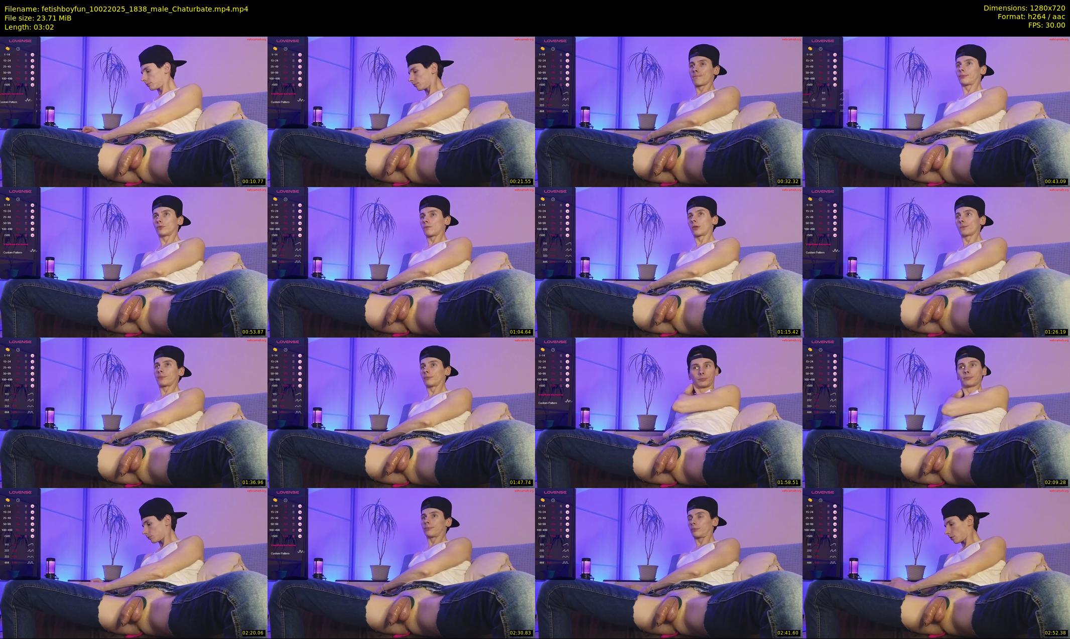 fetishboyfun — 4 minute Chaturbate male cam show recording, 720p, Feb 10, 2025