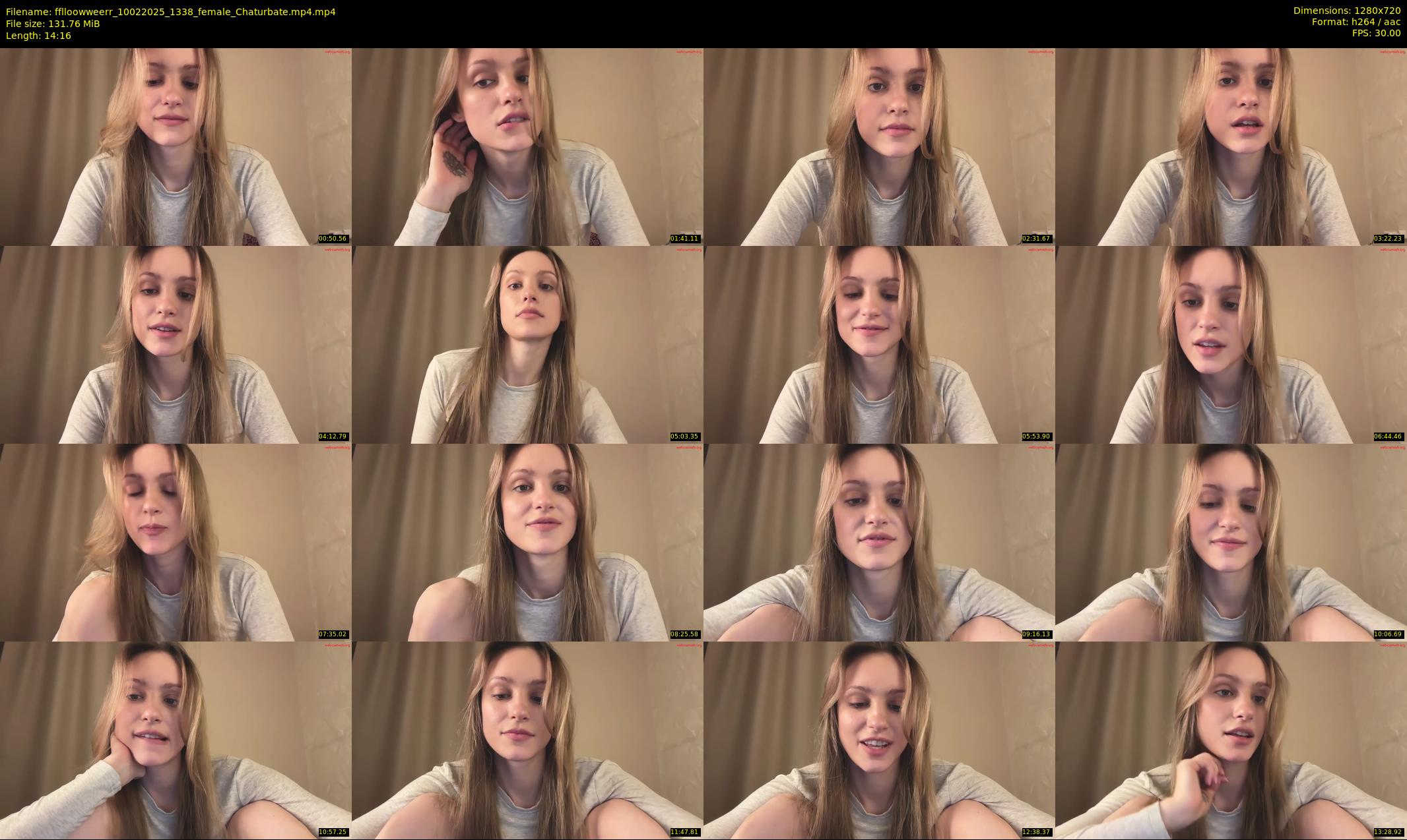 fflloowweerr — 15 minute Chaturbate couple cam show recording, 720p, Feb 10, 2025