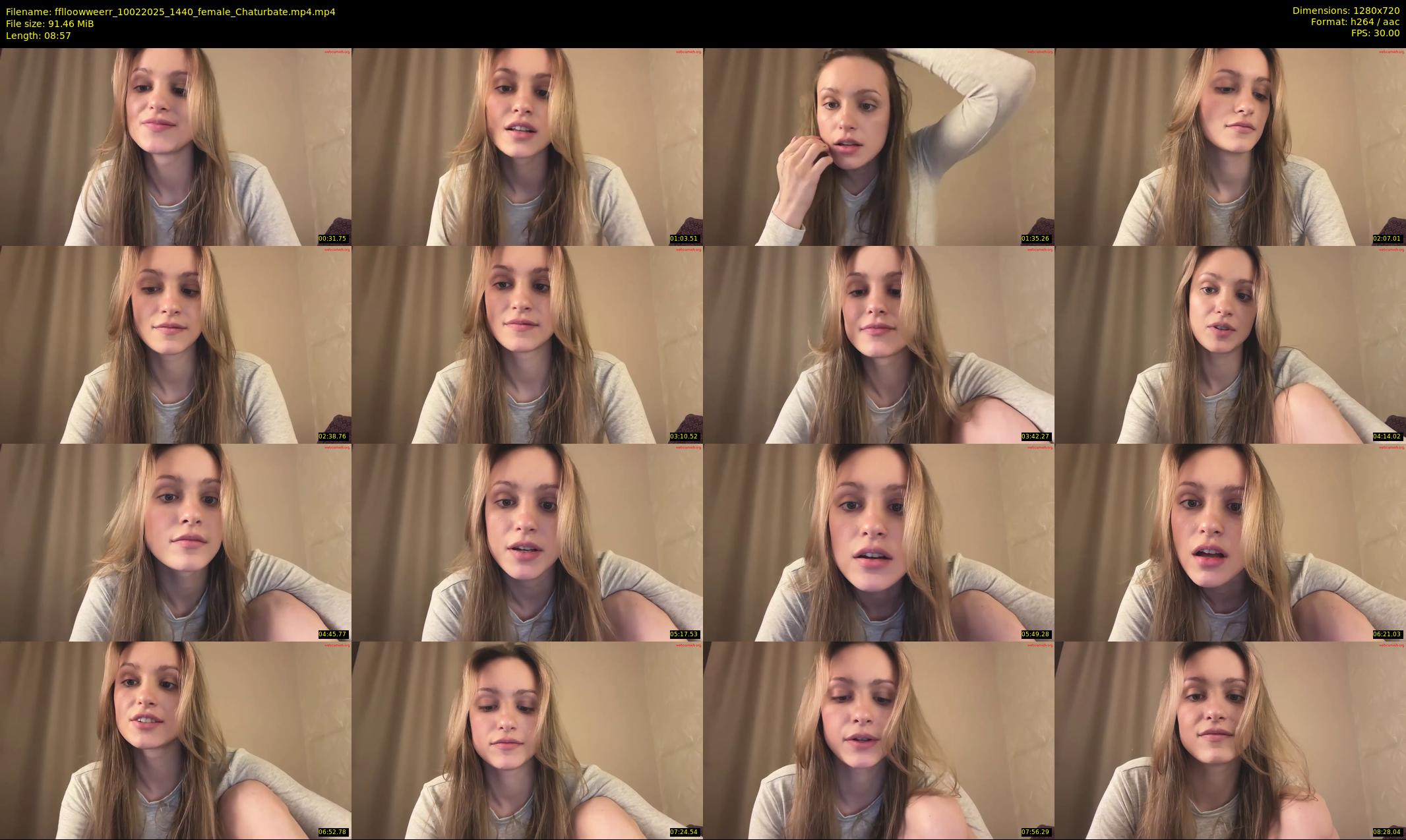 fflloowweerr — 9 minute Chaturbate couple cam show recording, 720p, Feb 10, 2025