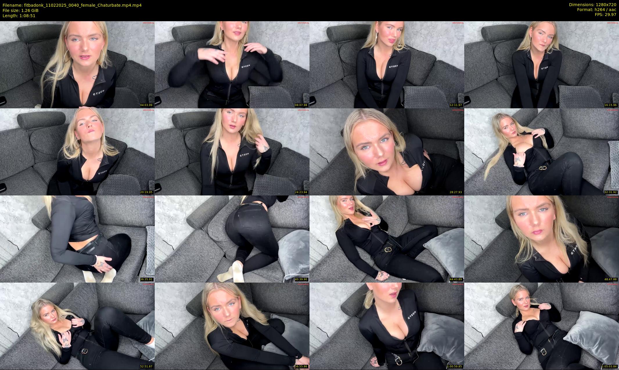 fitbadonk — 69 minute Chaturbate female cam show recording, 720p, Feb 11, 2025