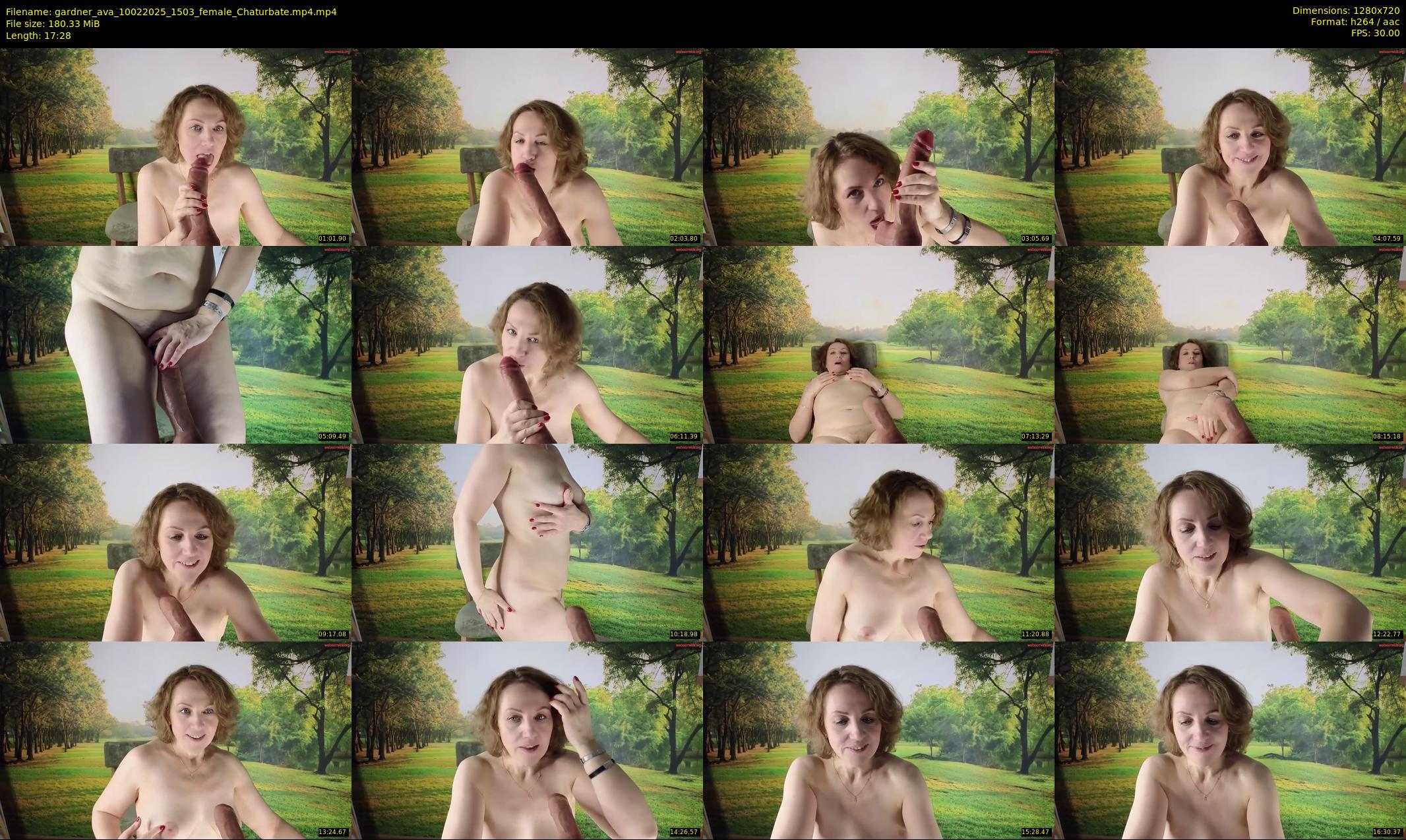 gardner_ava — 18 minute Chaturbate female cam show recording, 720p, Feb 10, 2025