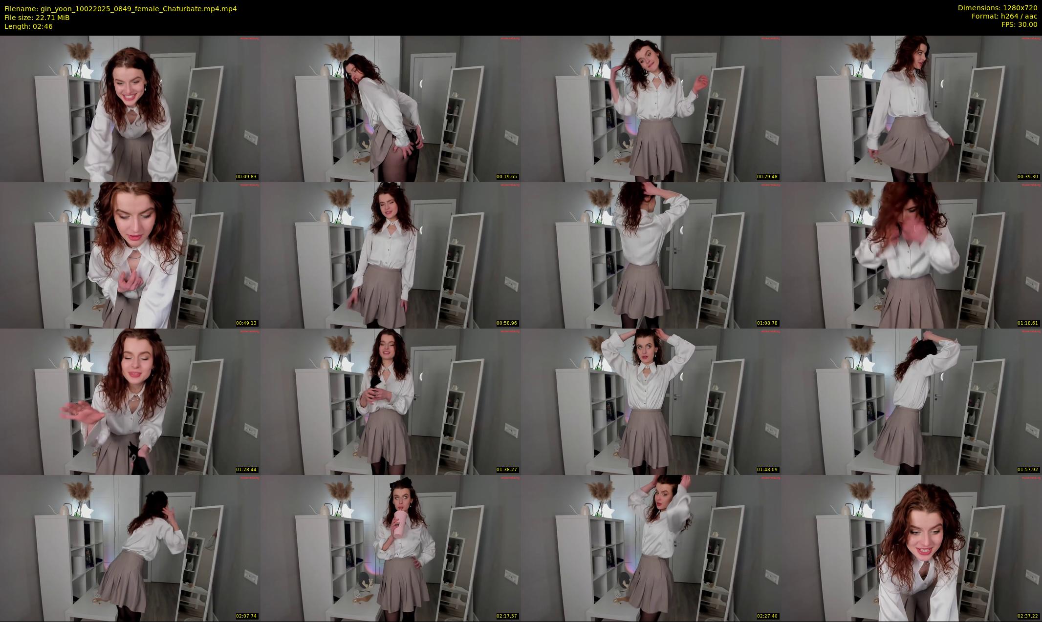 gin_yoon — 3 minute Chaturbate female cam show recording, 720p, Feb 10, 2025