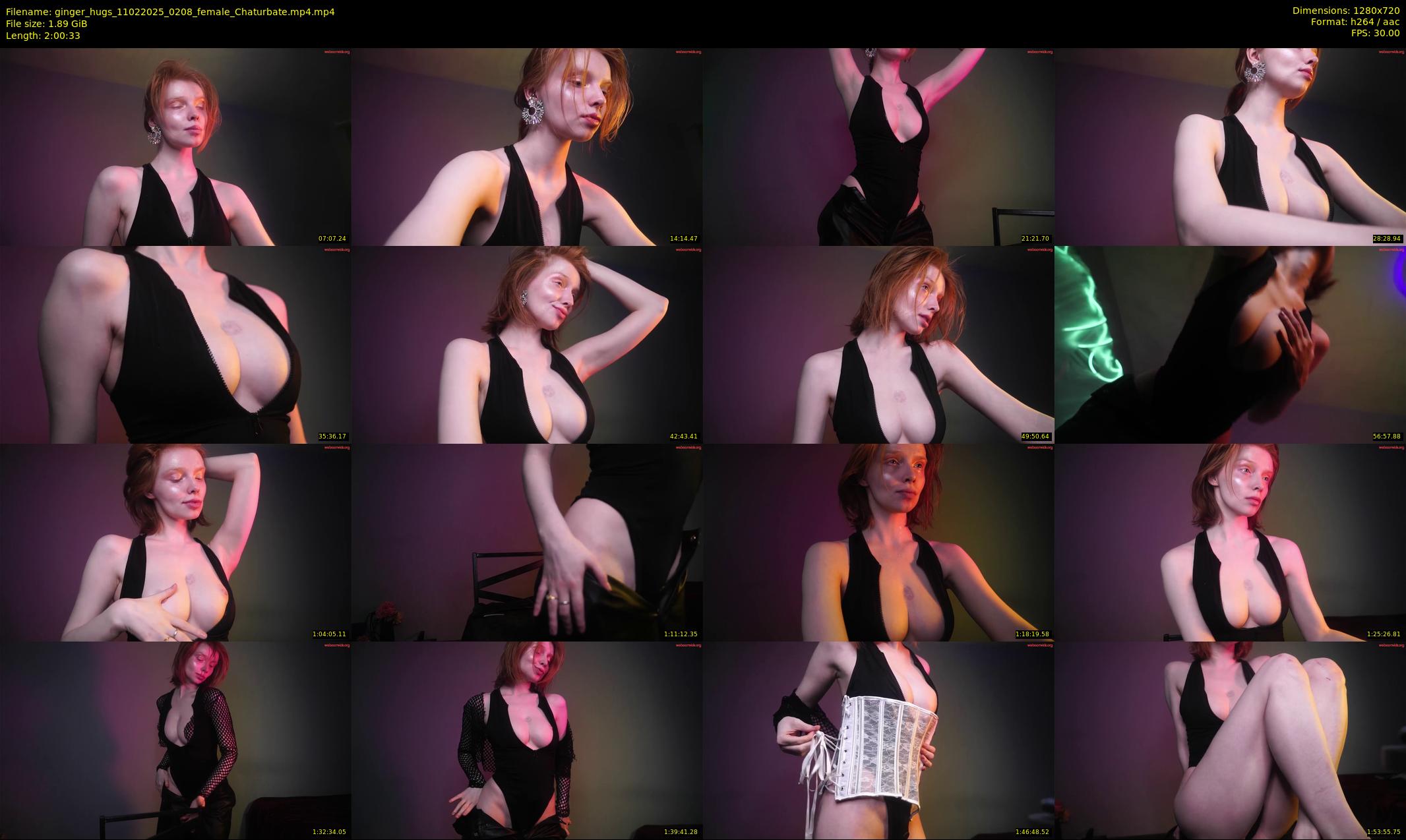 ginger_hugs — 121 minute Chaturbate female cam show recording, 720p, Feb 11, 2025