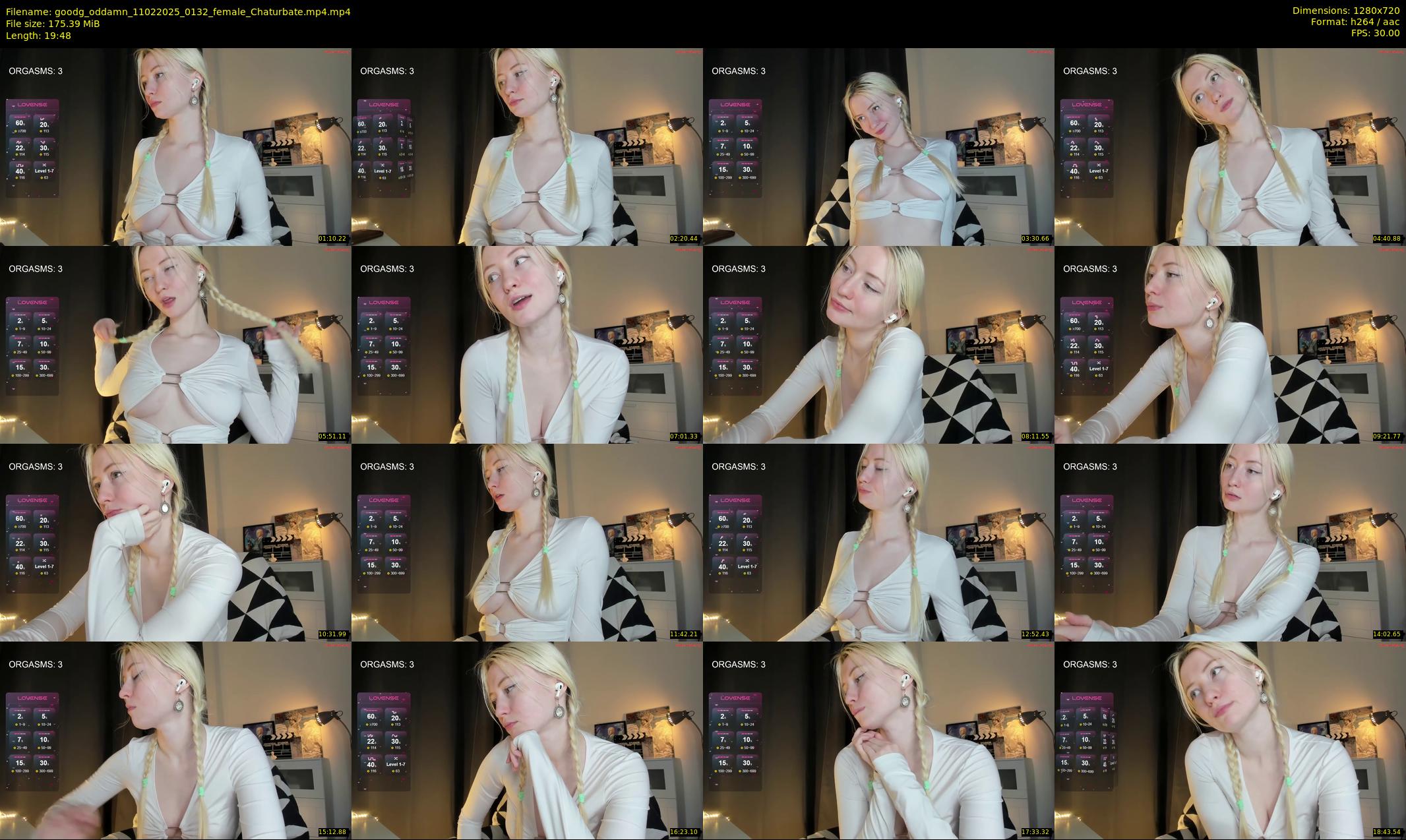 goodg_oddamn — 20 minute Chaturbate female cam show recording, 720p, Feb 11, 2025