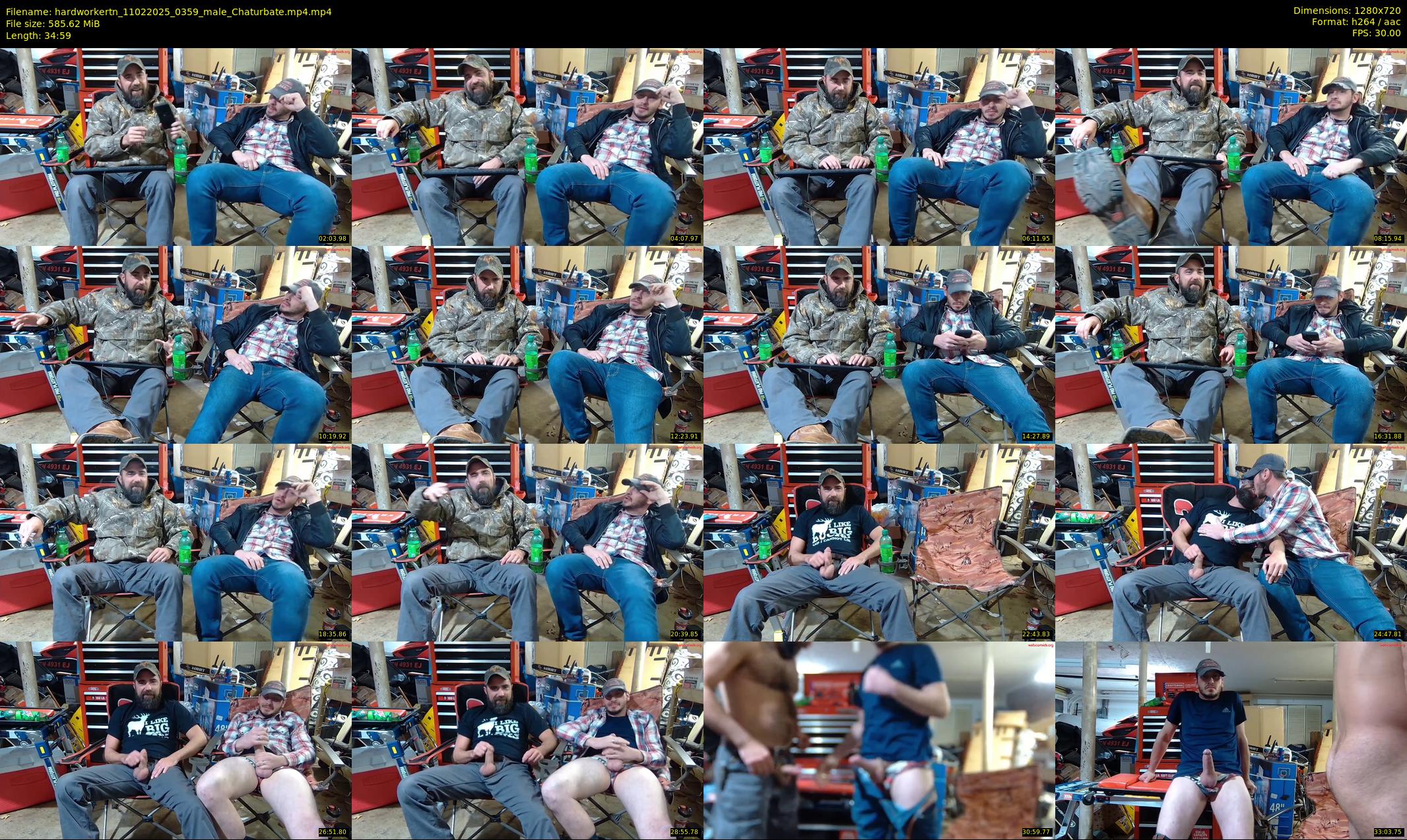 hardworkertn — 35 minute Chaturbate male cam show recording, 720p, Feb 11, 2025