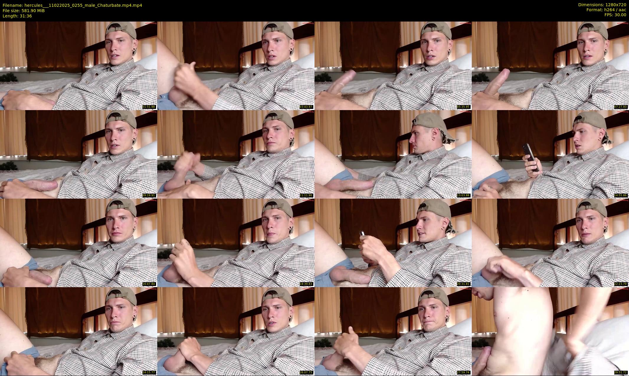 hercules__ — 32 minute Chaturbate male cam show recording, 720p, Feb 11, 2025