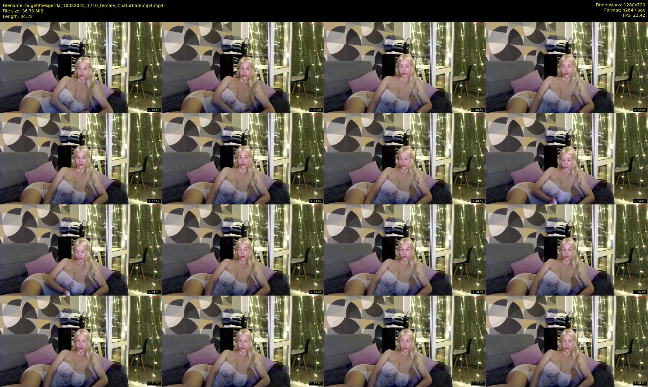 hugetittiesgerda — 5 minute Chaturbate female cam show recording, 720p, Feb 10, 2025