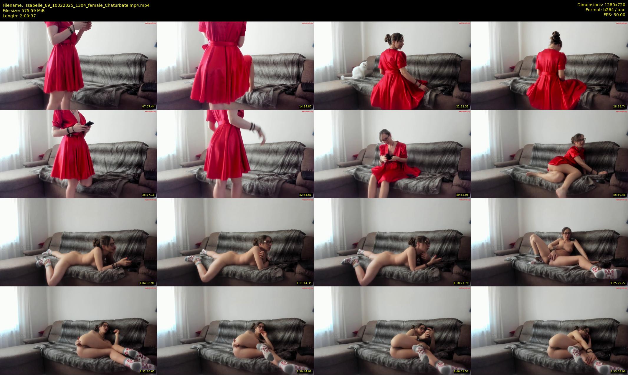 issabelle_69 — 121 minute Chaturbate couple cam show recording, 720p, Feb 10, 2025