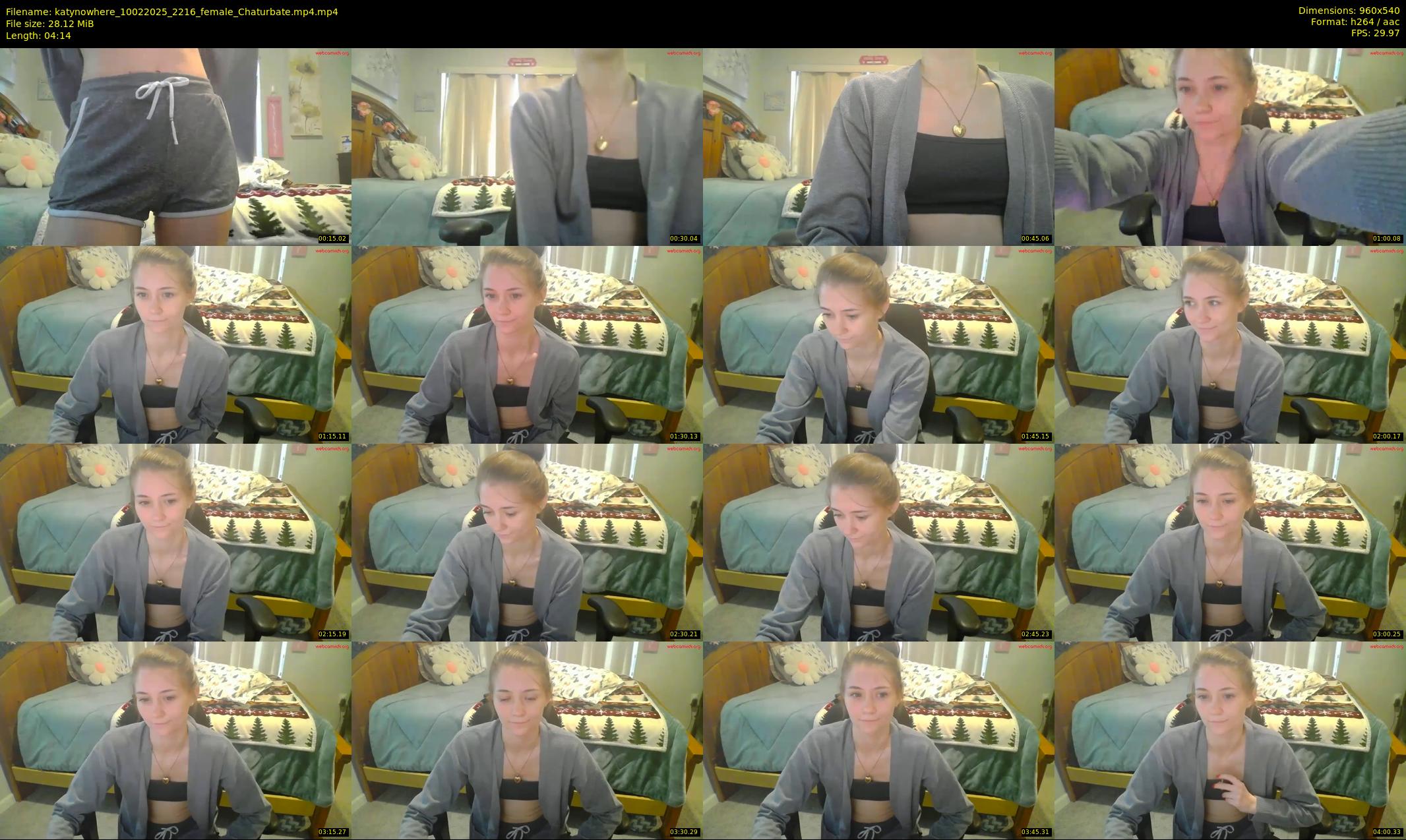 katynowhere — 5 minute Chaturbate female cam show recording, 480p, Feb 10, 2025