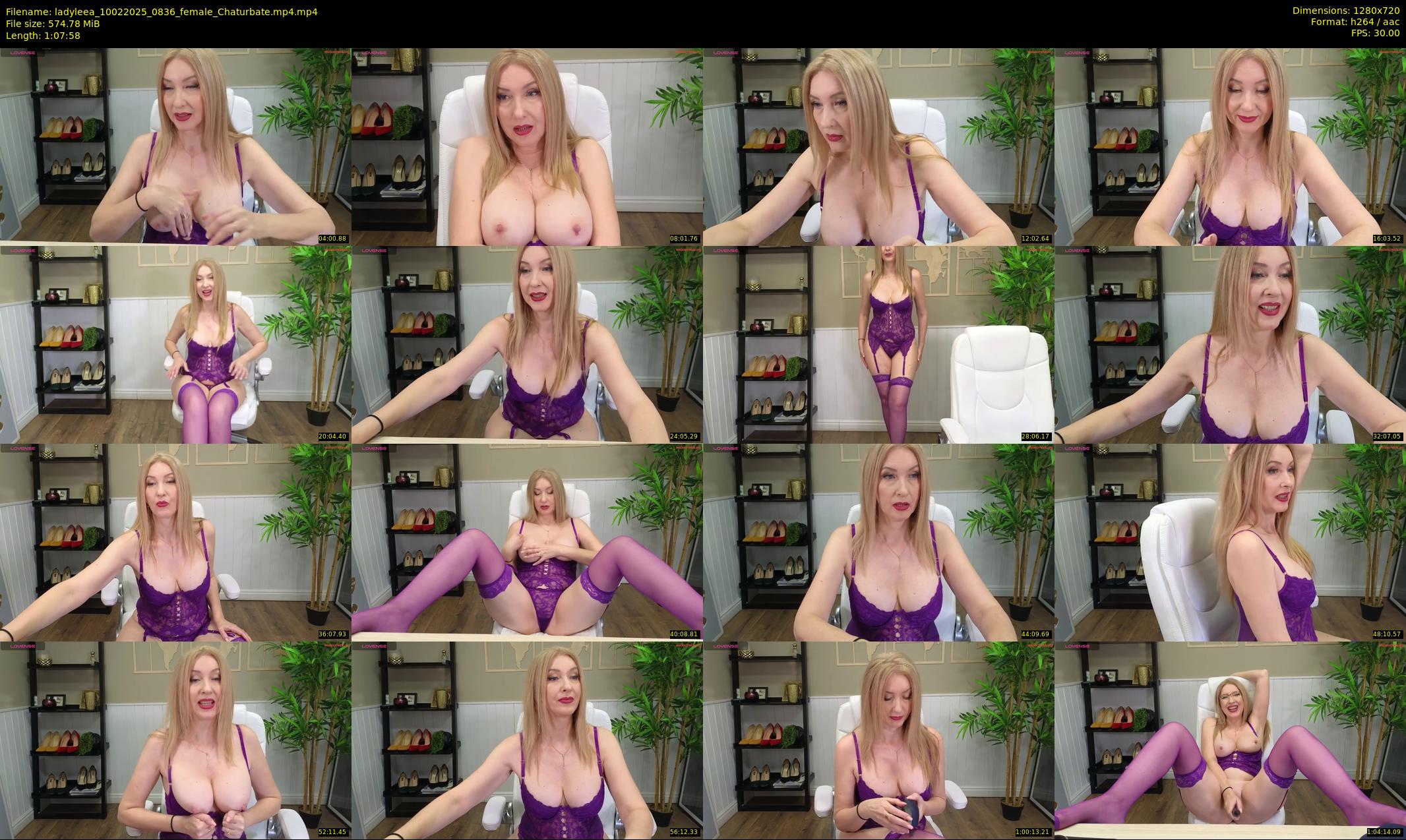 ladyleea — 68 minute Chaturbate female cam show recording, 720p, Feb 10, 2025