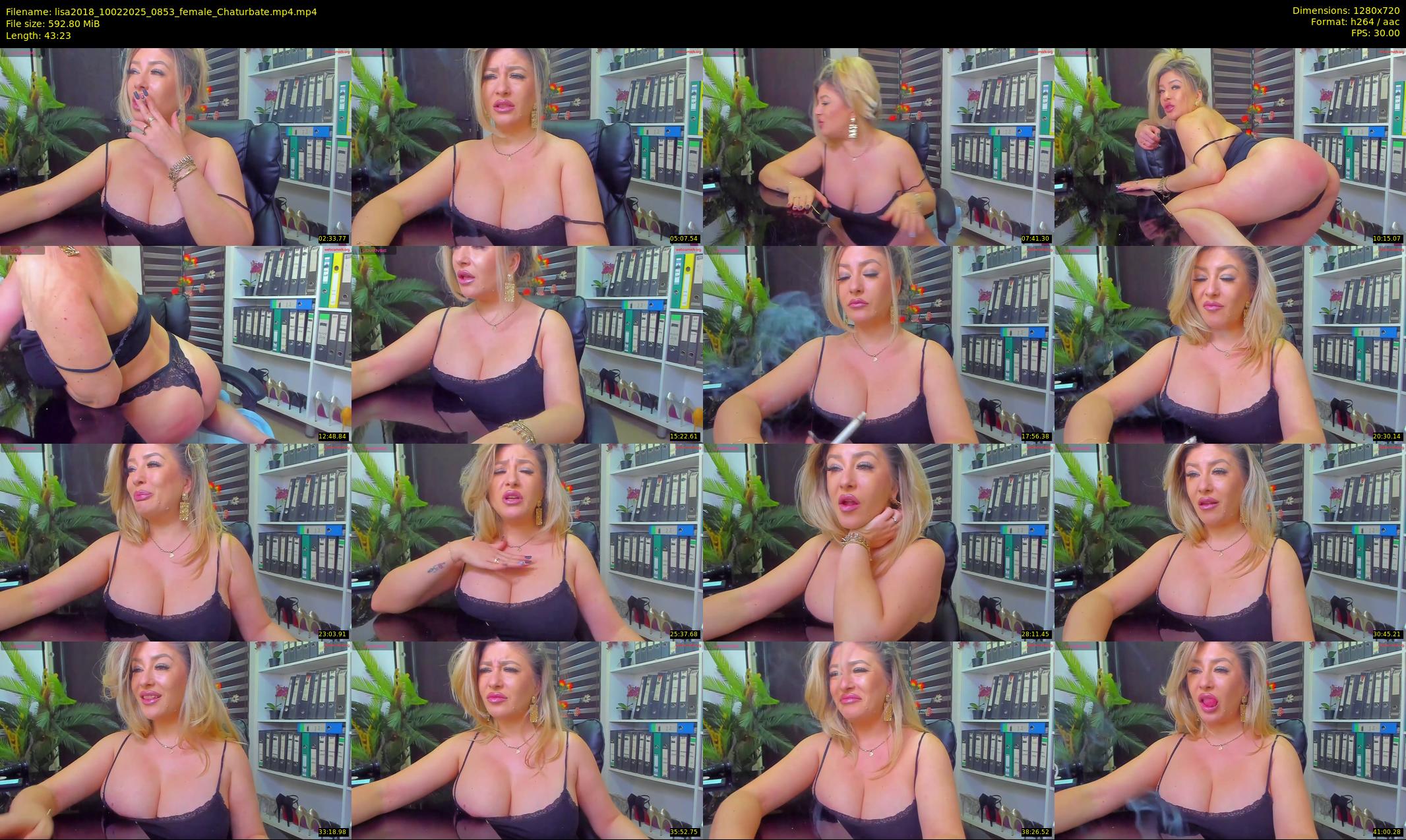 lisa2018 — 44 minute Chaturbate female cam show recording, 720p, Feb 10, 2025