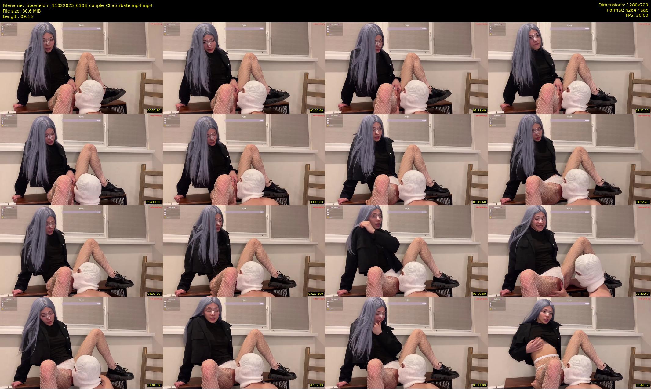 lubovtelom — 10 minute Chaturbate couple cam show recording, 720p, Feb 11, 2025
