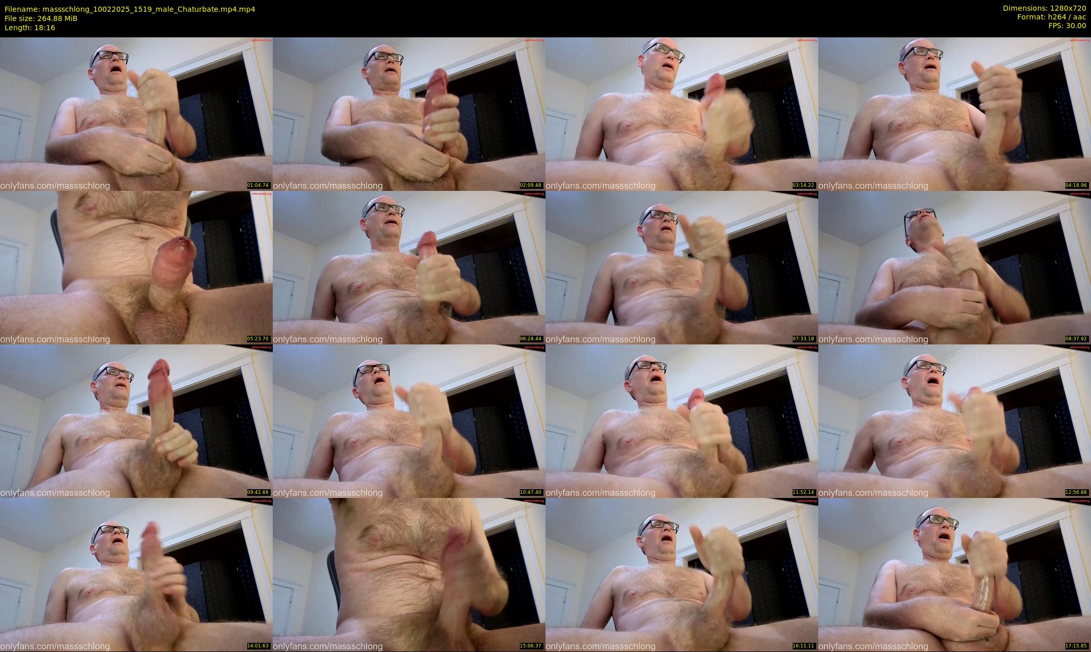 massschlong — 19 minute Chaturbate male cam show recording, 720p, Feb 10, 2025