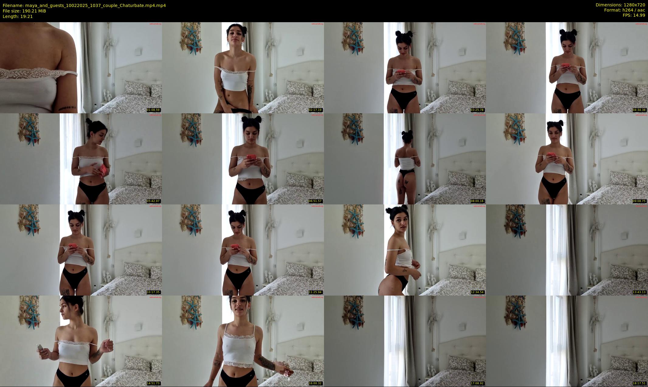 maya_and_guests — 20 minute Chaturbate couple cam show recording, 720p, Feb 10, 2025