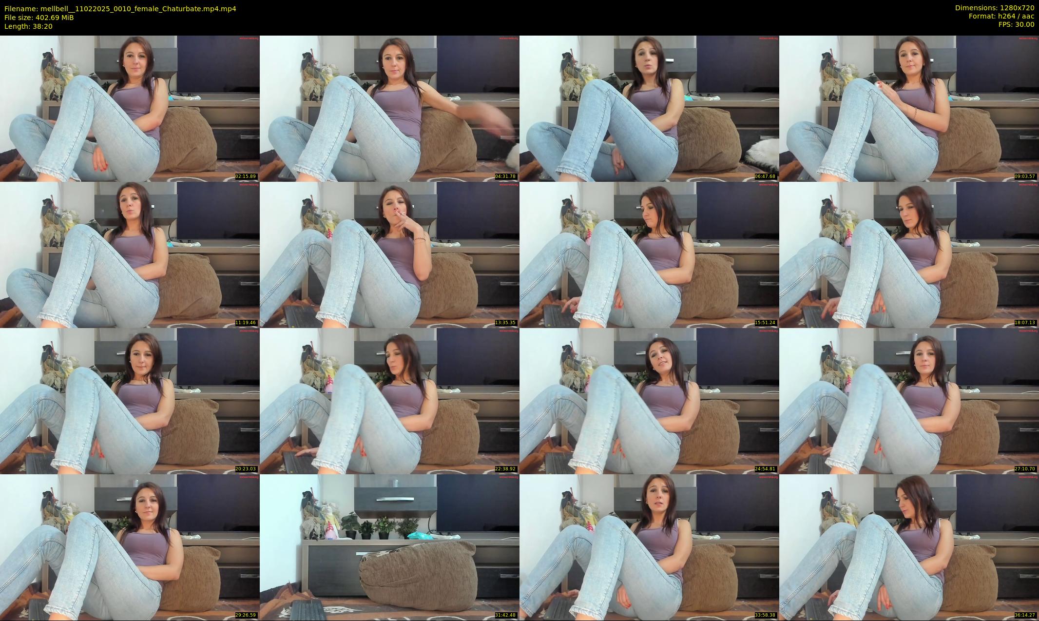 mellbell_ — 39 minute Chaturbate female cam show recording, 720p, Feb 11, 2025