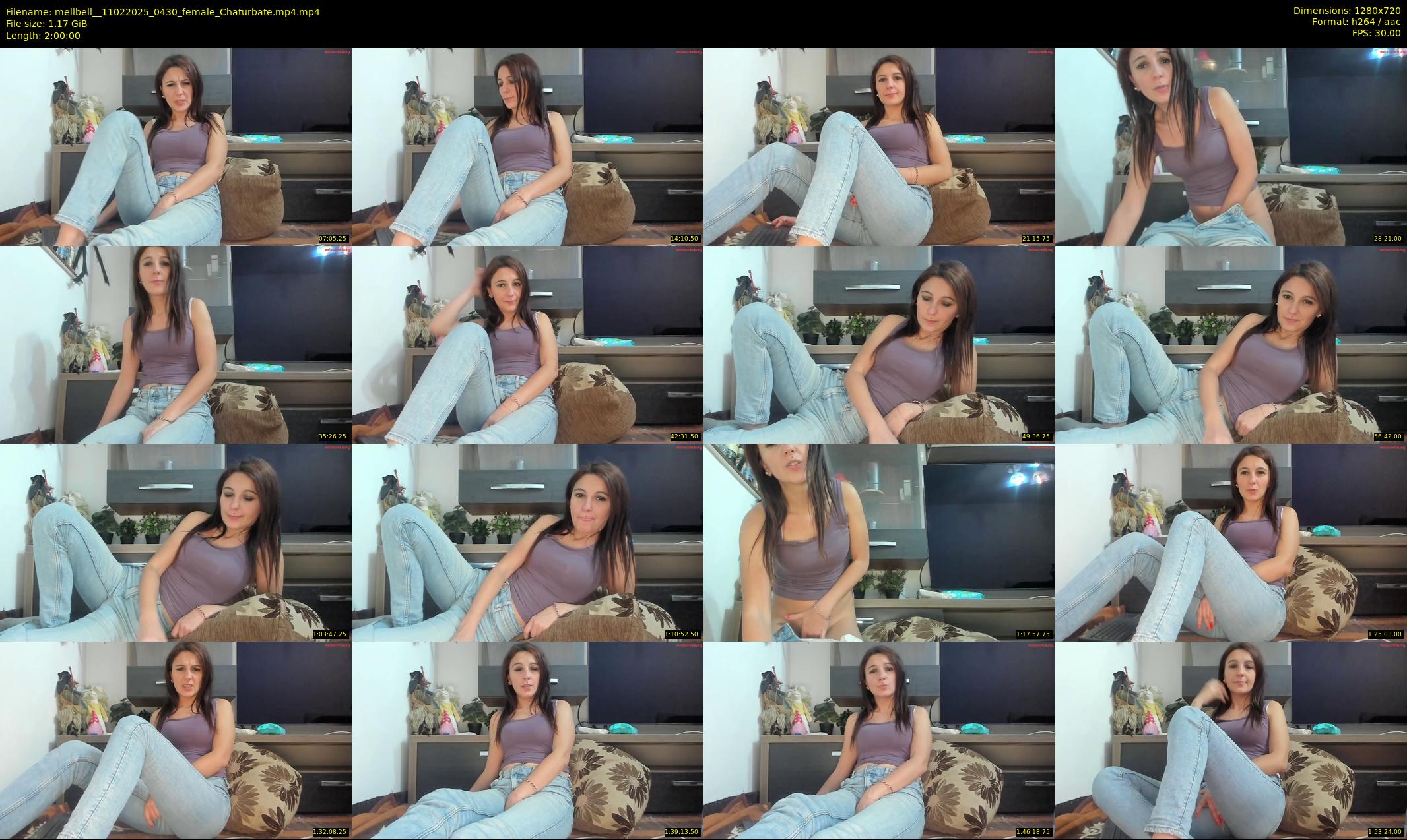 mellbell_ — 120 minute Chaturbate female cam show recording, 720p, Feb 11, 2025
