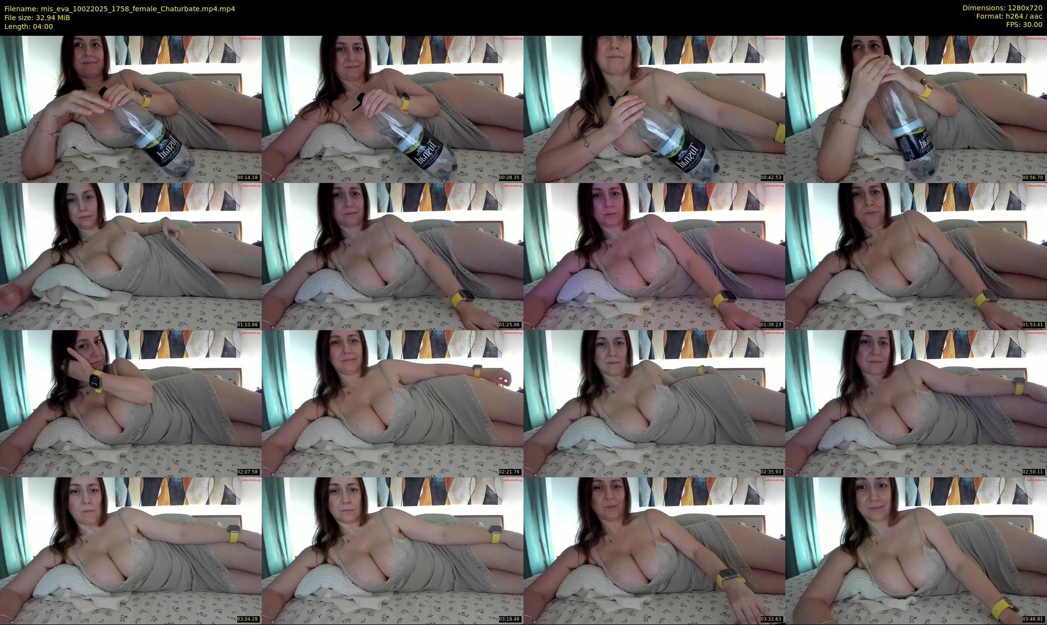 mis_eva — 4 minute Chaturbate female cam show recording, 720p, Feb 10, 2025