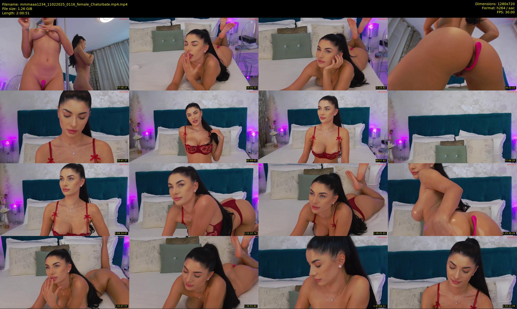 mmmaaa1234 — 121 minute Chaturbate female cam show recording, 720p, Feb 11, 2025