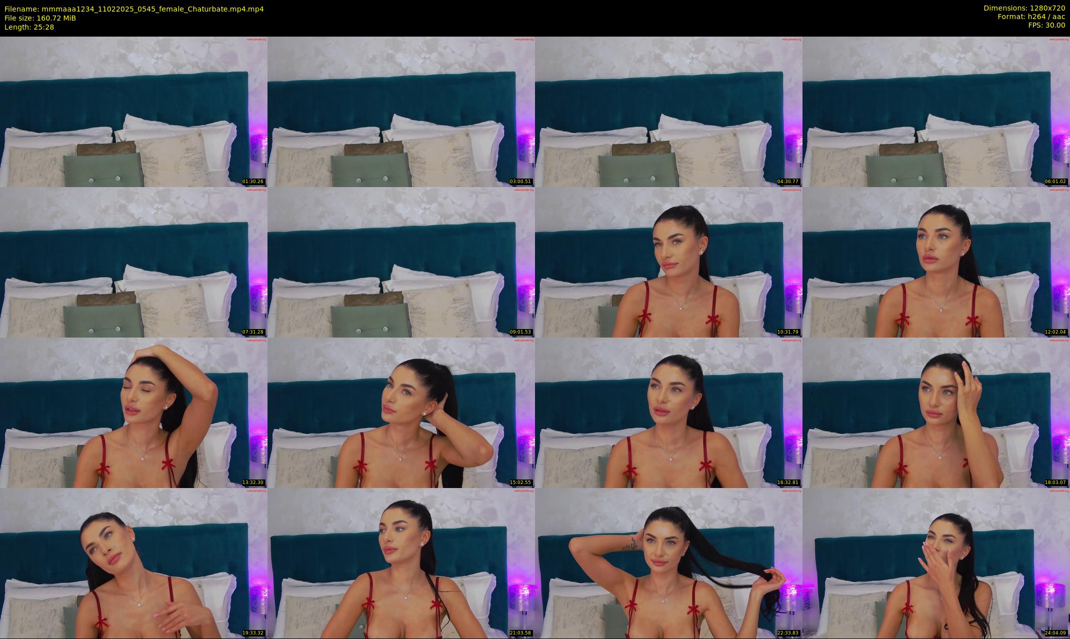 mmmaaa1234 — 26 minute Chaturbate female cam show recording, 720p, Feb 11, 2025