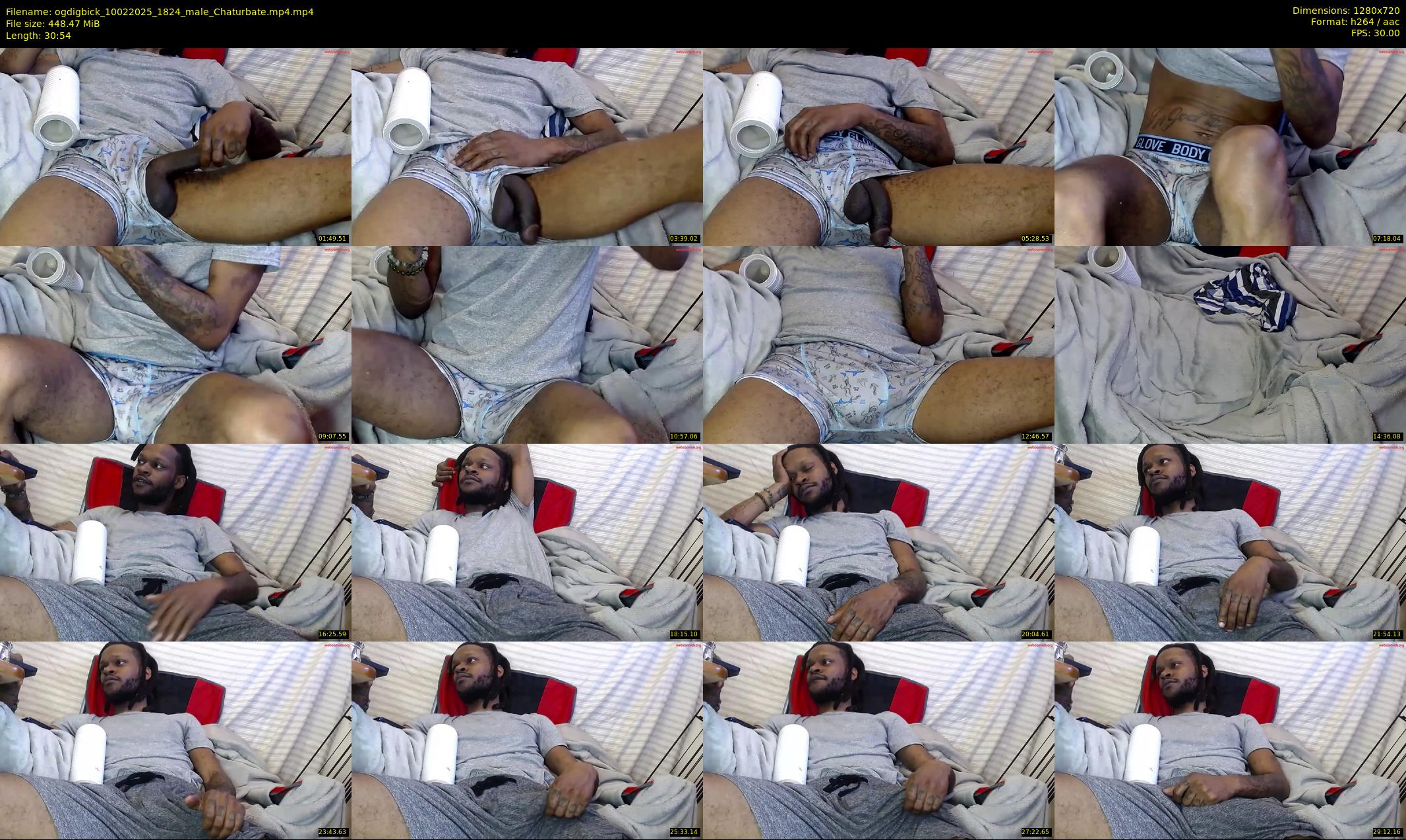 ogdigbick — 31 minute Chaturbate male cam show recording, 720p, Feb 10, 2025